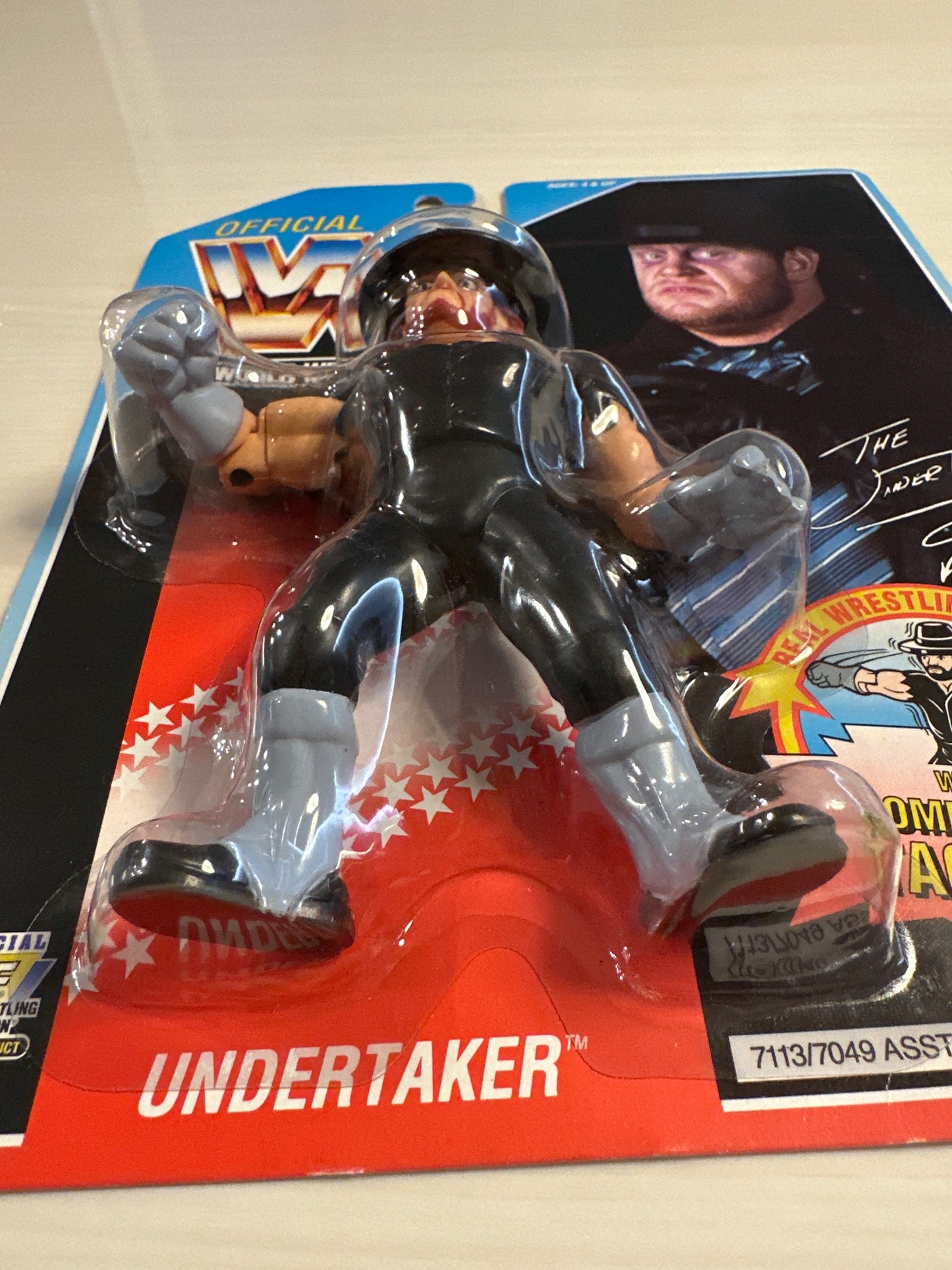 The Undertaker Series 4 WWF Hasbro