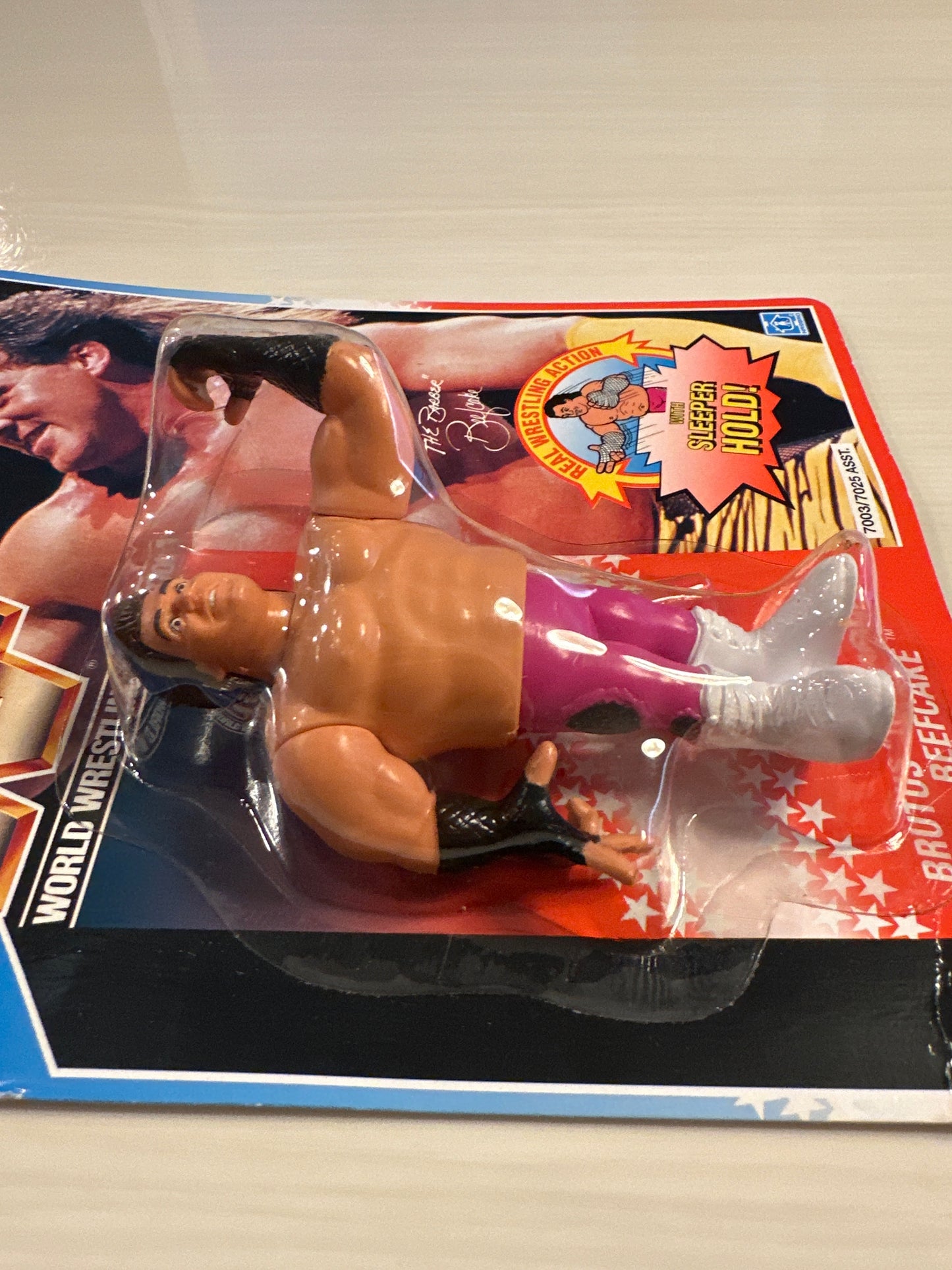 Brutus the Barber Beefcake Series 1 WWF Hasbro