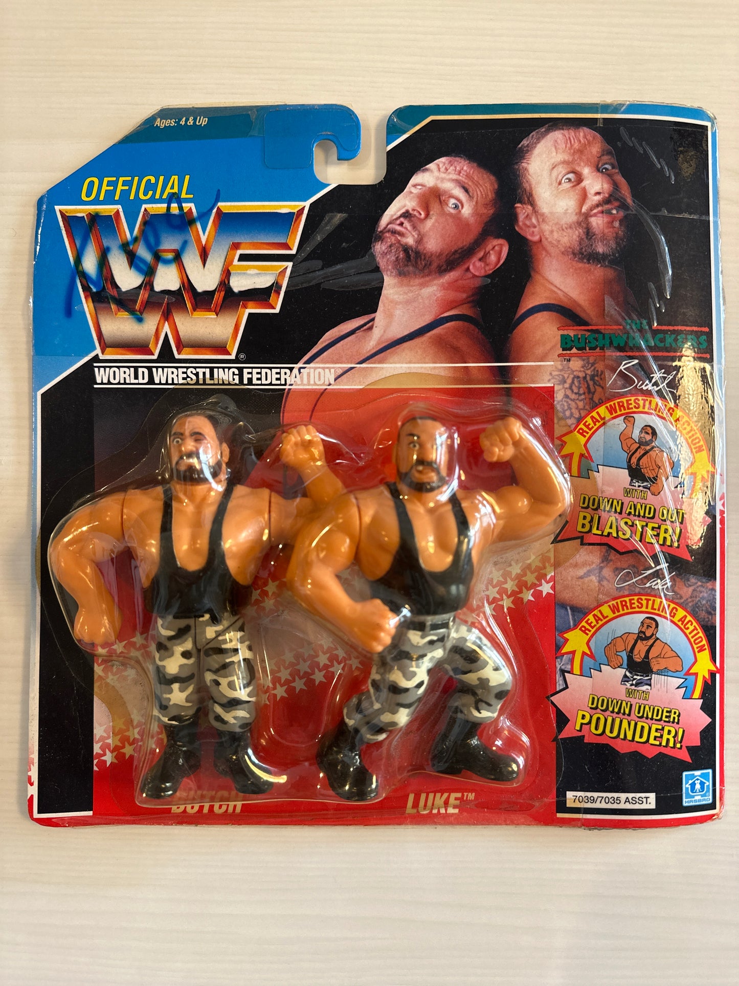 The Bushwhackers Series 2 WWF Hasbro