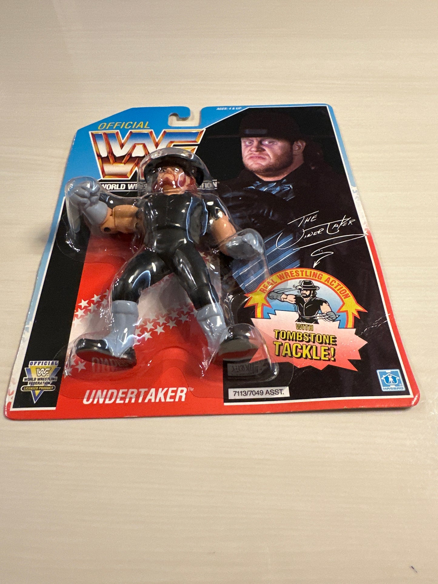 The Undertaker Series 4 WWF Hasbro