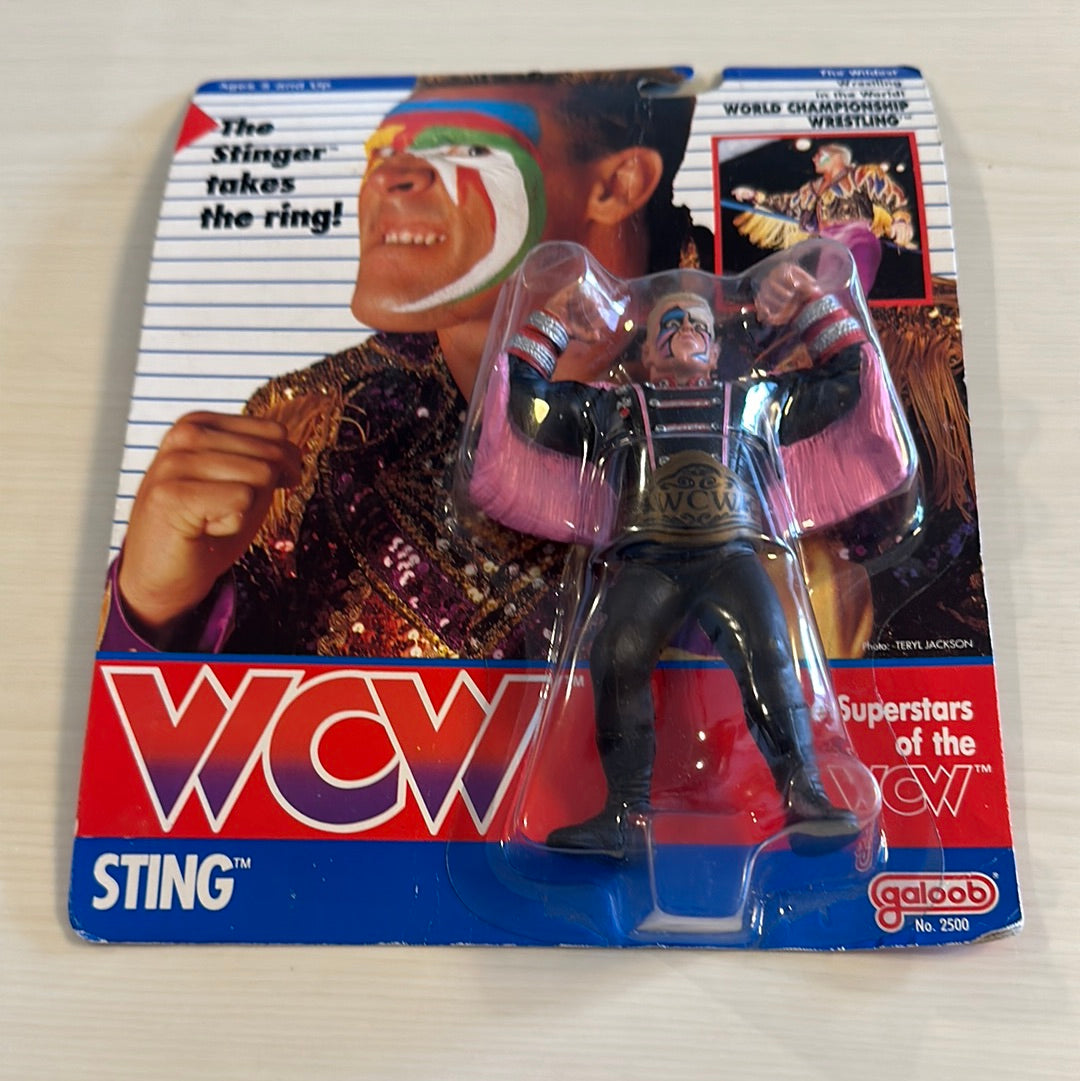 Sting WCW Galoob Pre-ring UK Exclusive