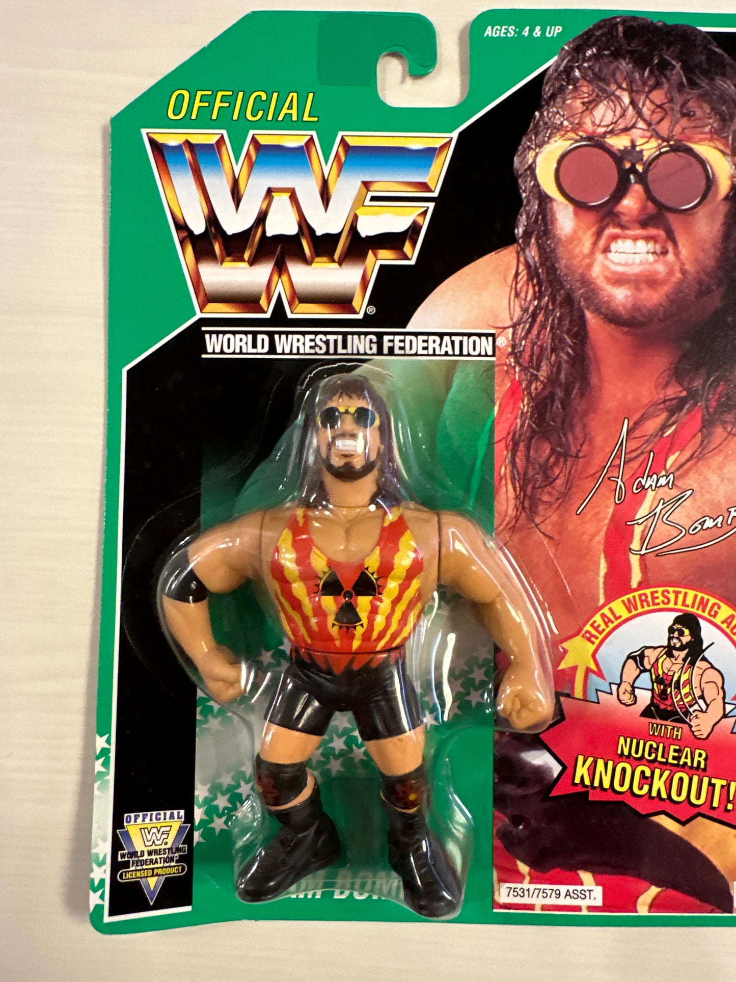 Adam Bomb Series 11 WWF Hasbro