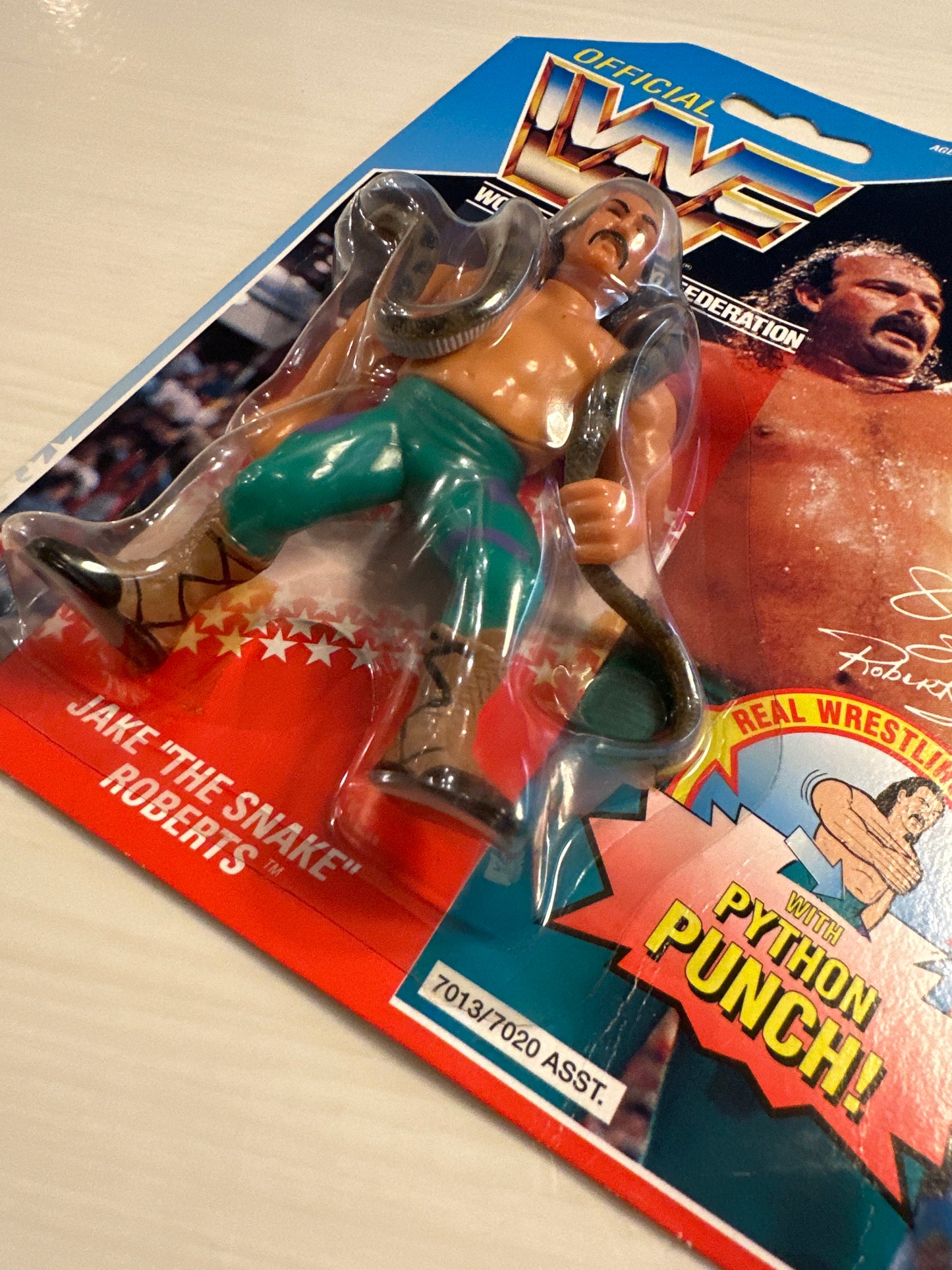 Jake the Snake Roberts Series 1 WWF Hasbro