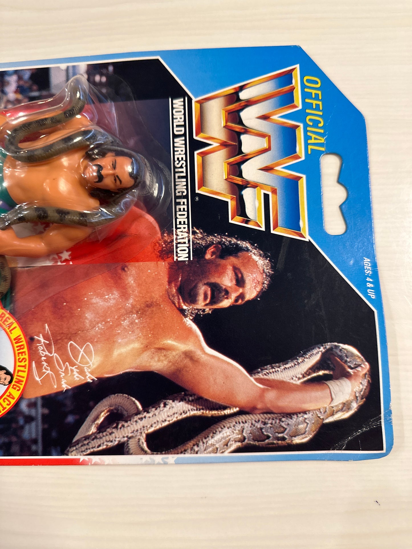 Jake the Snake Roberts Series 1 WWF Hasbro