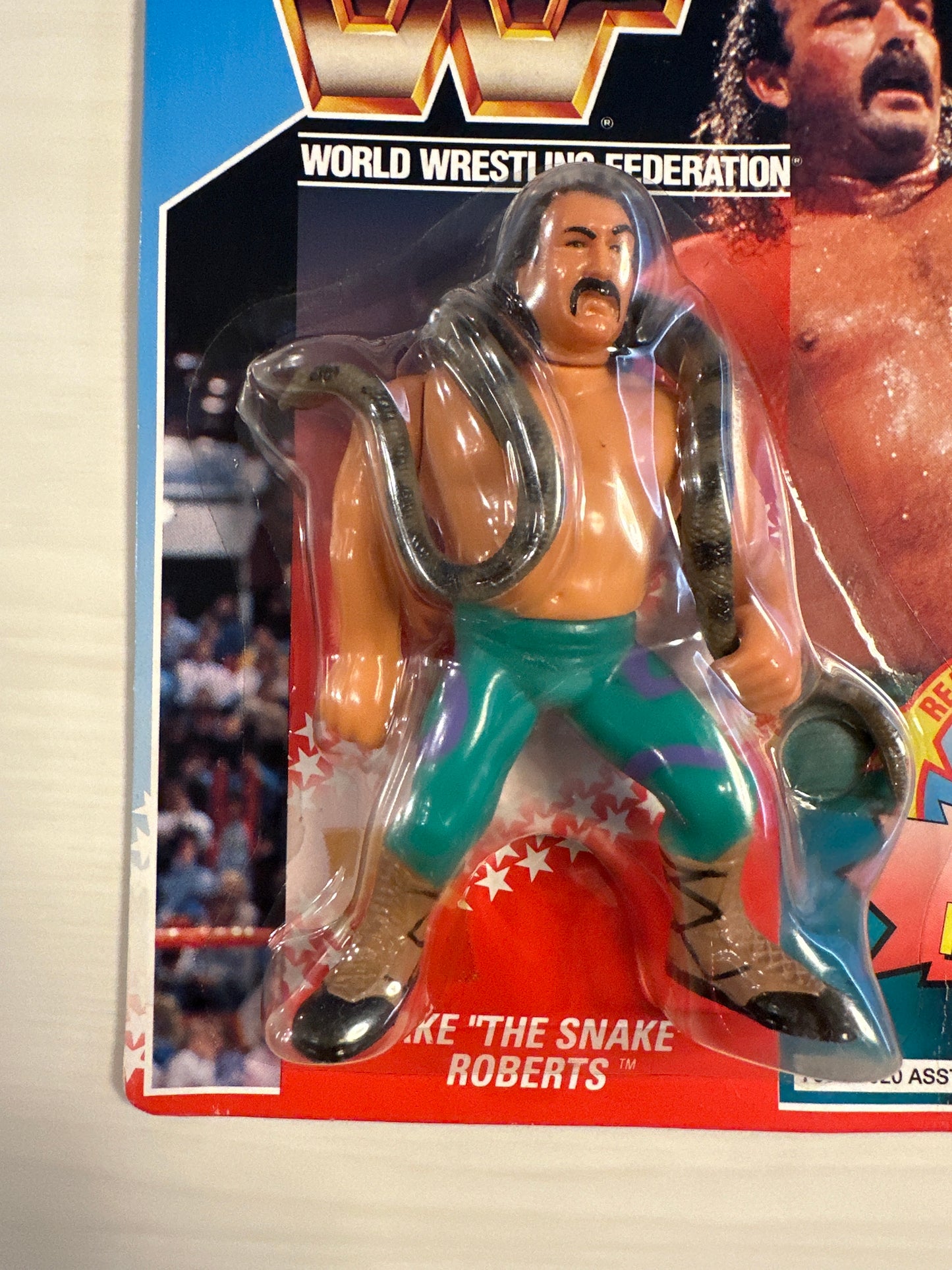 Jake the Snake Roberts Series 1 WWF Hasbro