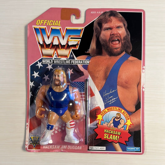 Hacksaw Jim Duggan Series 9 WWF Hasbro