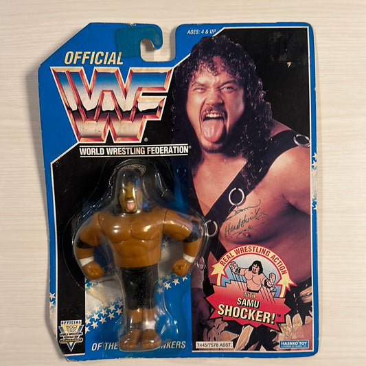 Samu the Headshrinker Series 10 WWF Hasbro