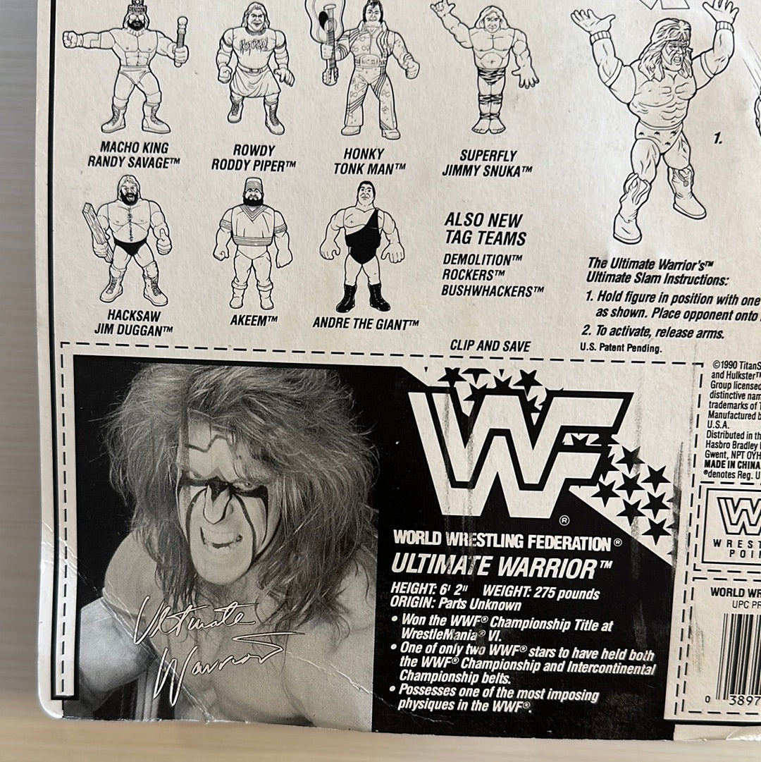 Ultimate Warrior Series 2 WWF Hasbro