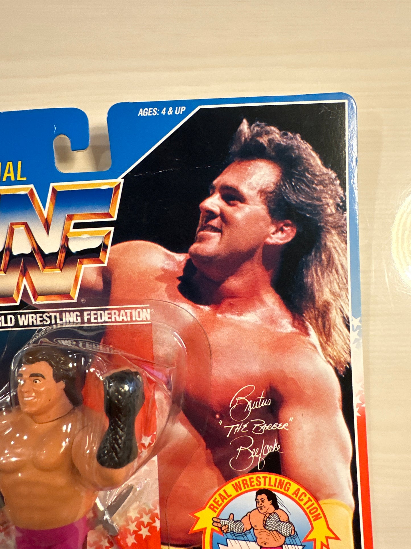 Brutus the Barber Beefcake Series 1 WWF Hasbro