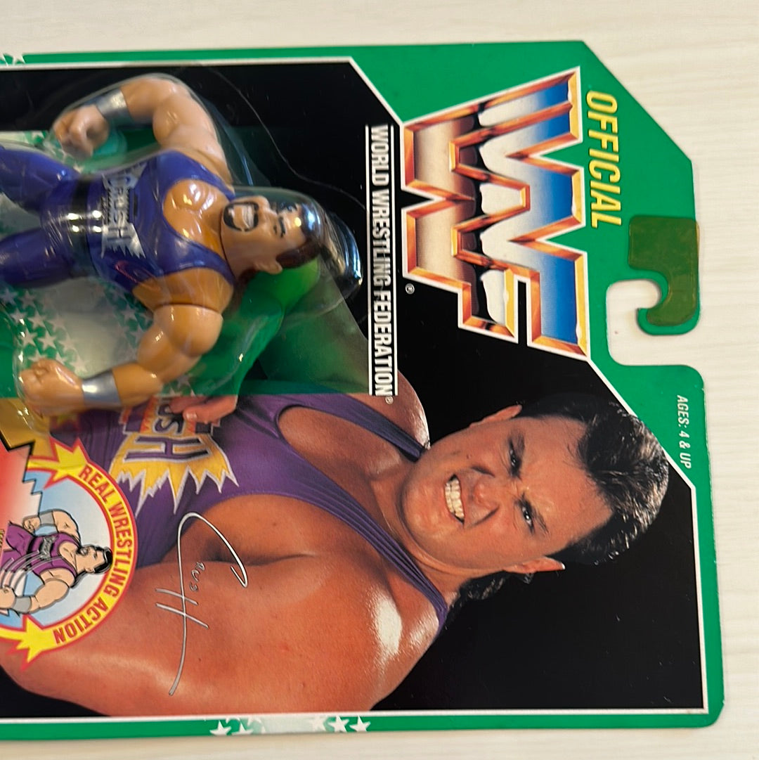 Crush Series 11 Green Card WWF Hasbro