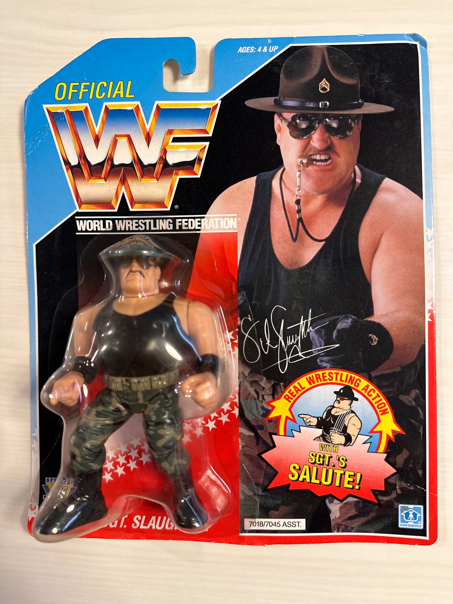 Sgt Slaughter Series 3 WWF Hasbro