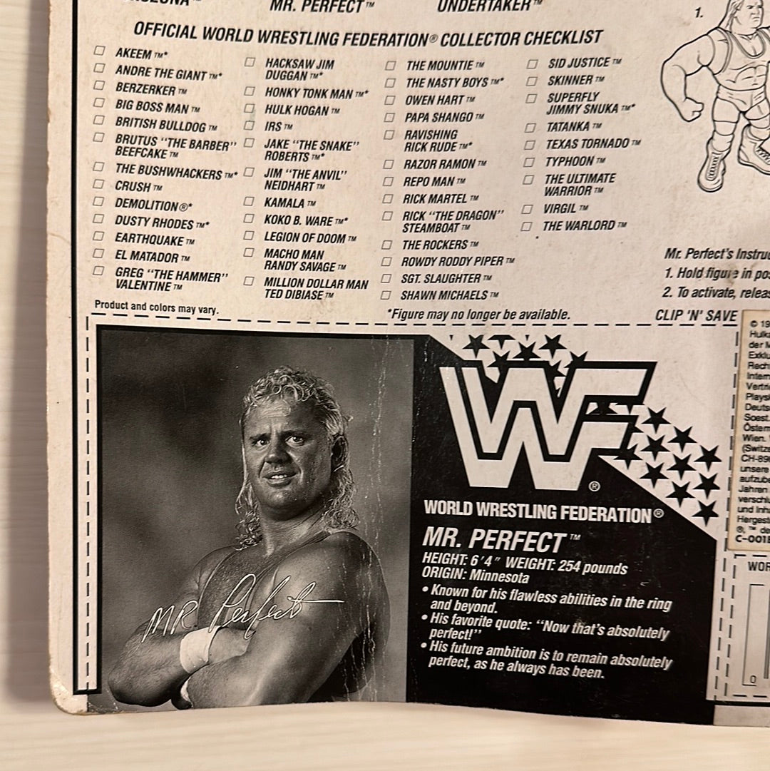 Mr Perfect Series 8 WWF Hasbro