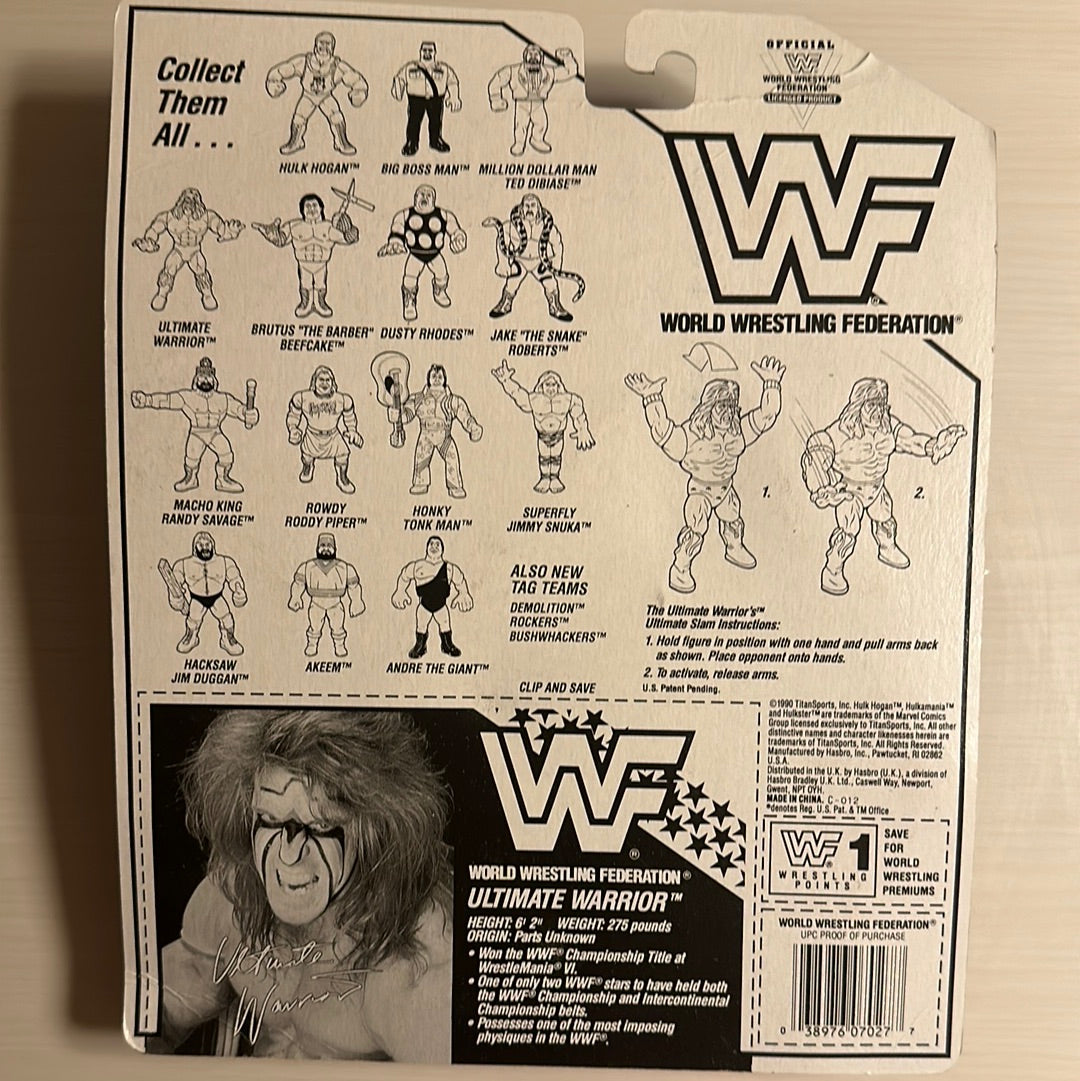 Ultimate Warrior Series 2 WWF Hasbro