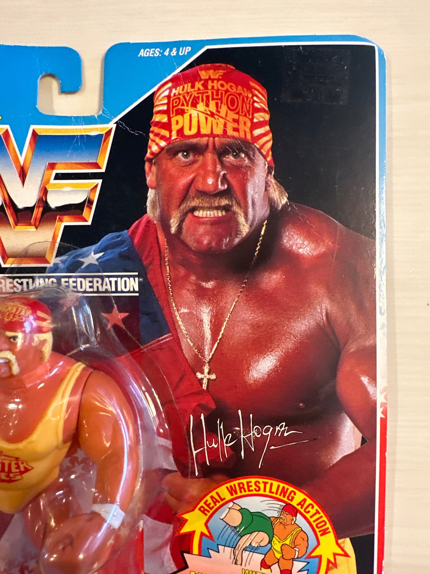 Hulk Hogan Series 3 WWF Hasbro