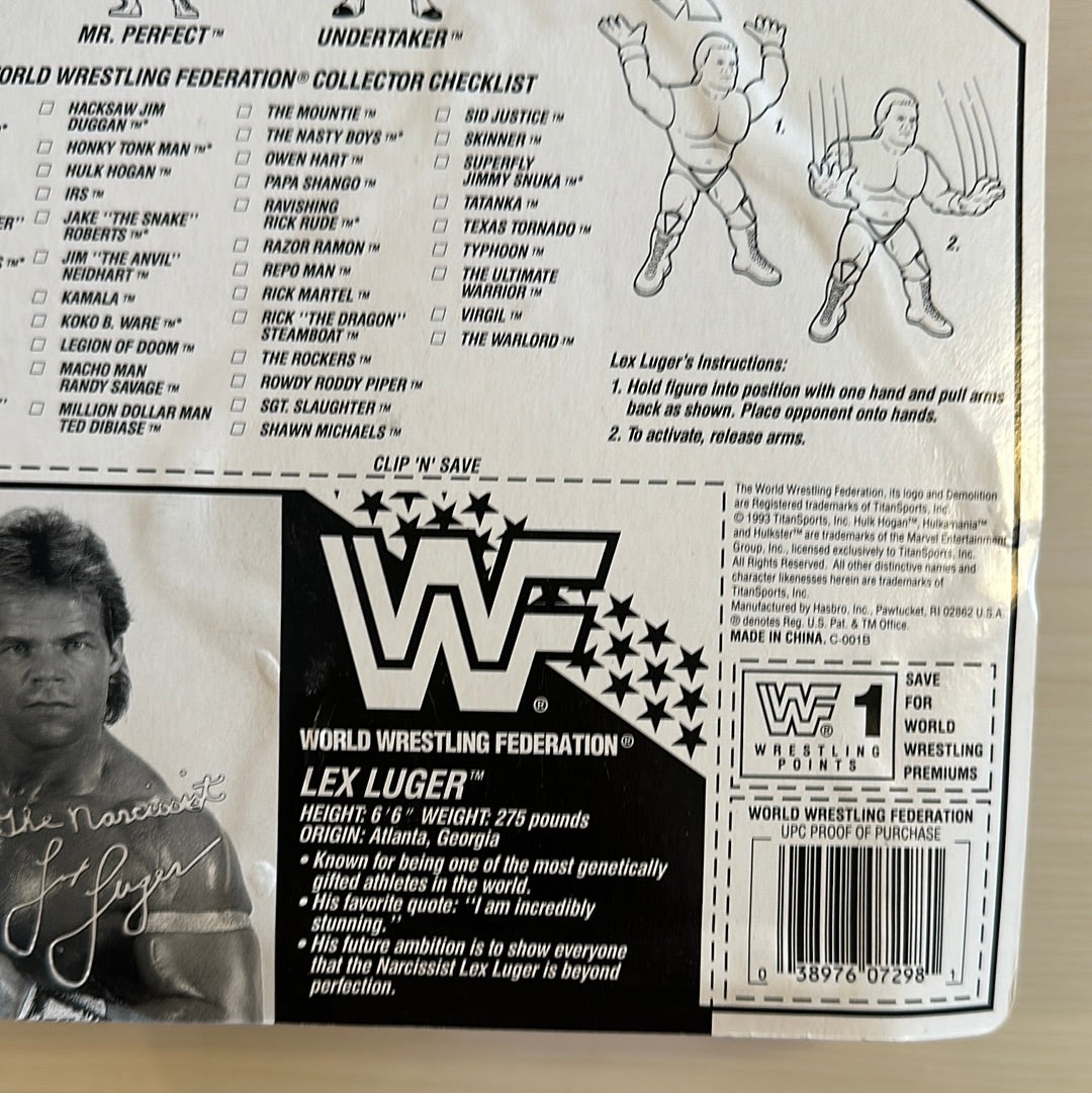 Lex Luger Series 8 WWF Hasbro