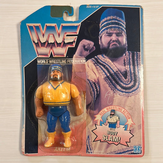 Akeem Series 1 WWF Hasbro