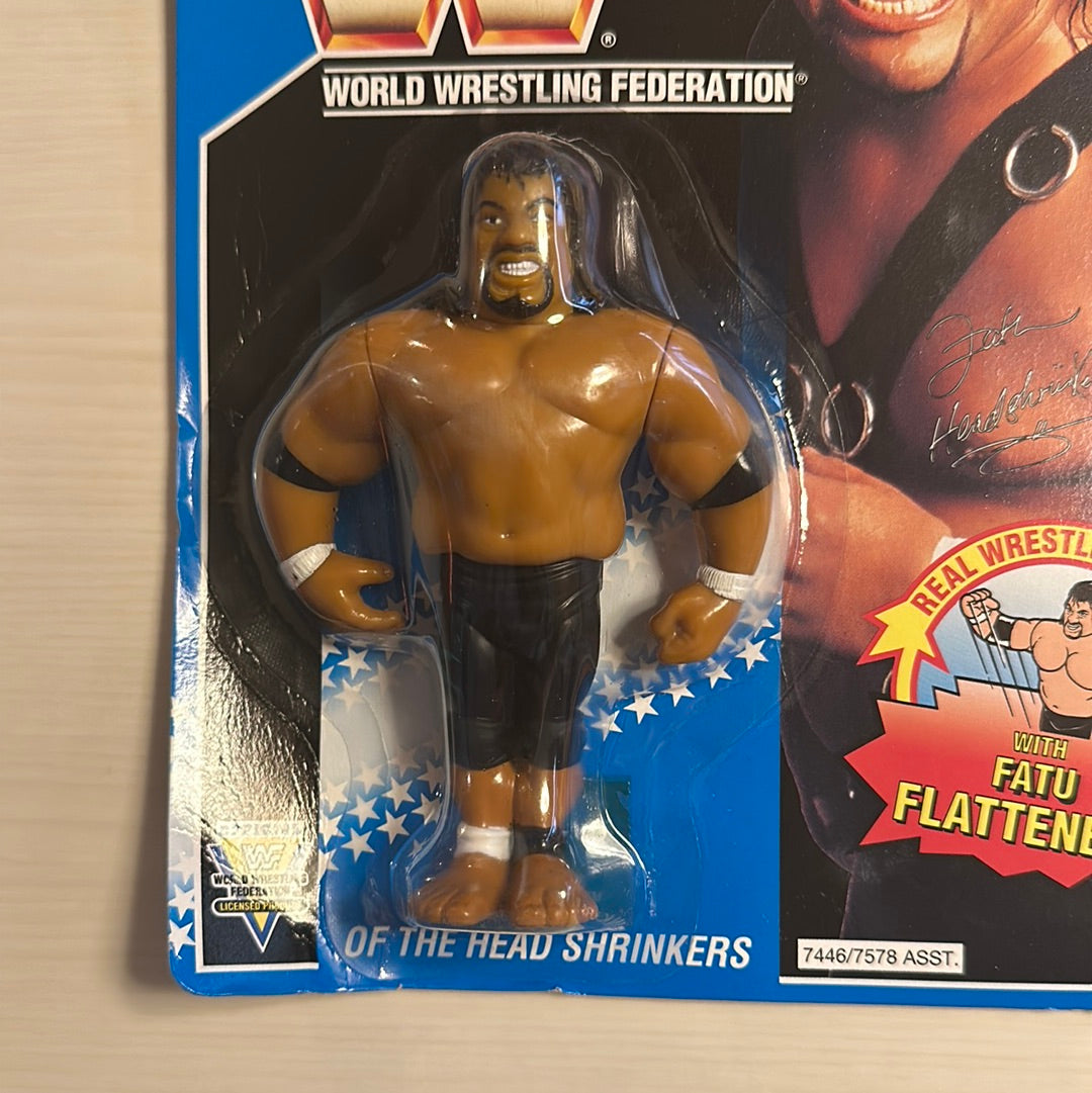 Fatu the Headshrinker Series 10 WWF Hasbro