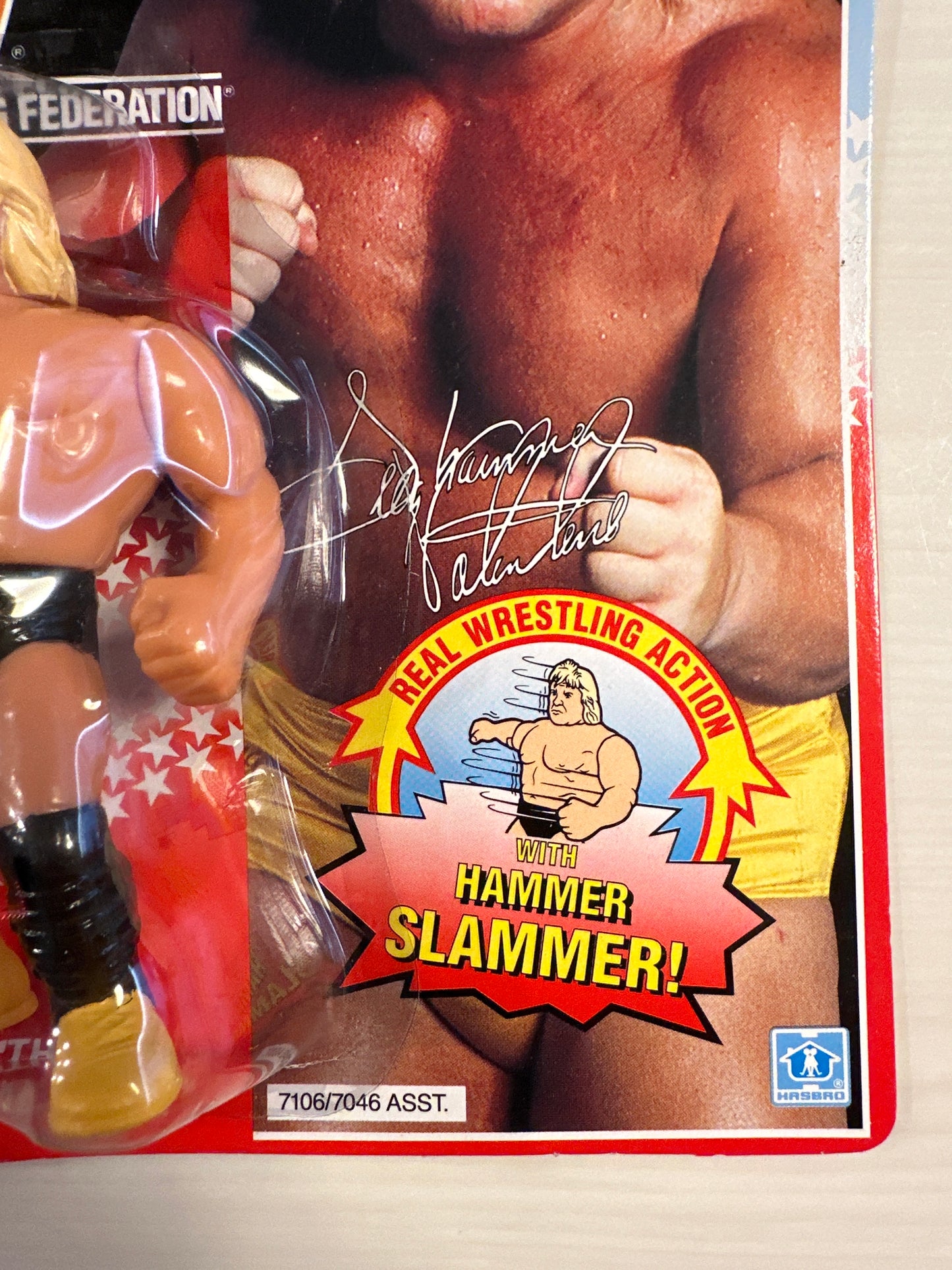 Greg the Hammer Valentine Series 3 WWF Hasbro