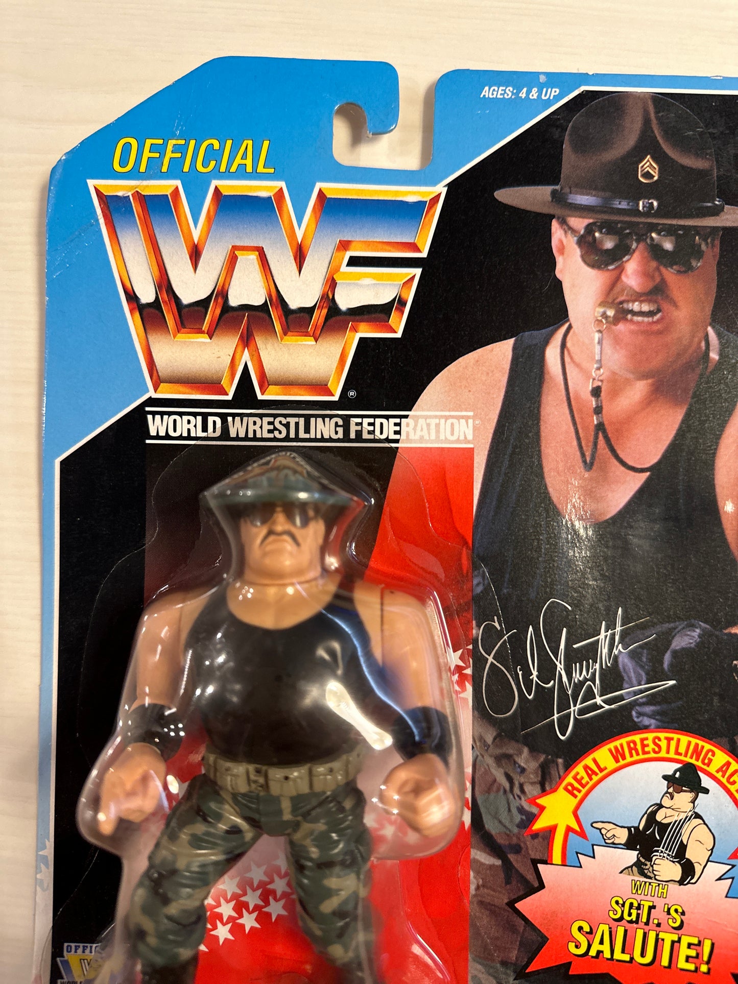 Sgt Slaughter Series 3 WWF Hasbro