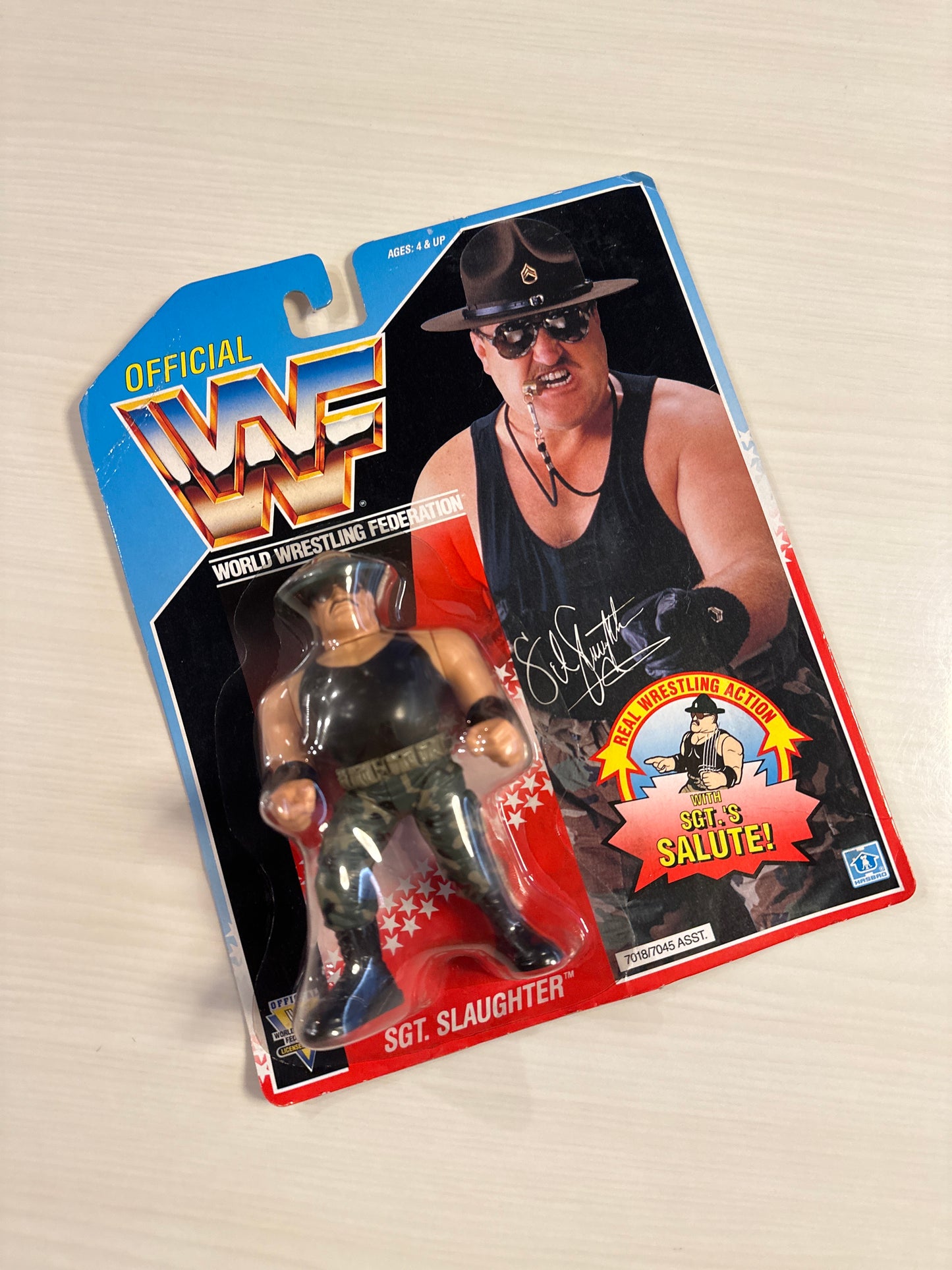 Sgt Slaughter Series 3 WWF Hasbro