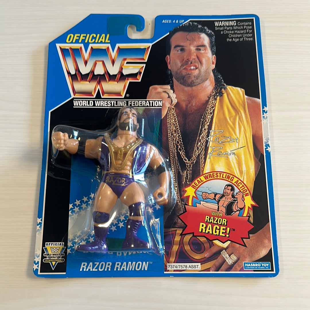 Razor Ramon Series 10 WWF Hasbro Purple