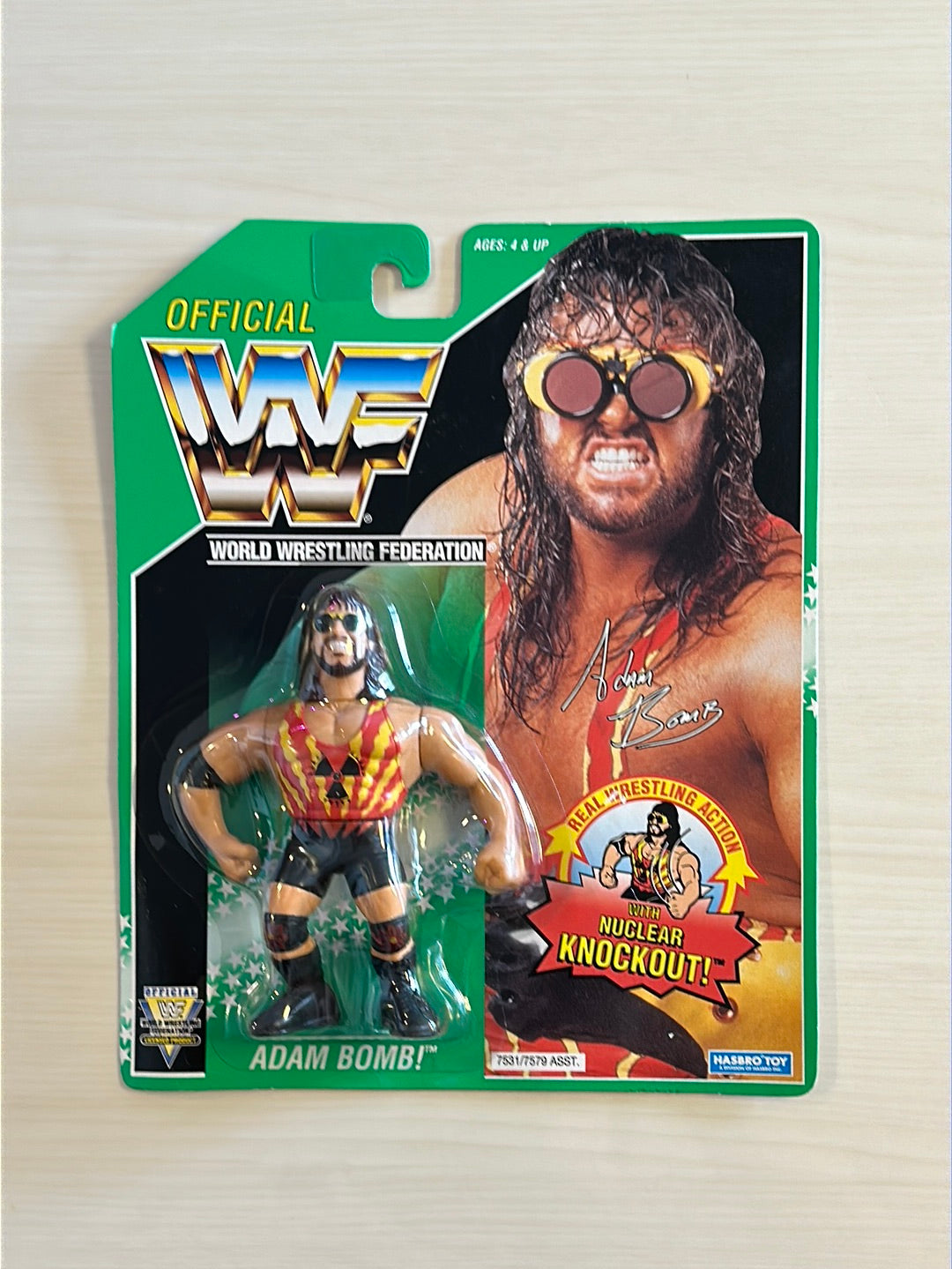 Adam Bomb Series 11 WWF Hasbro