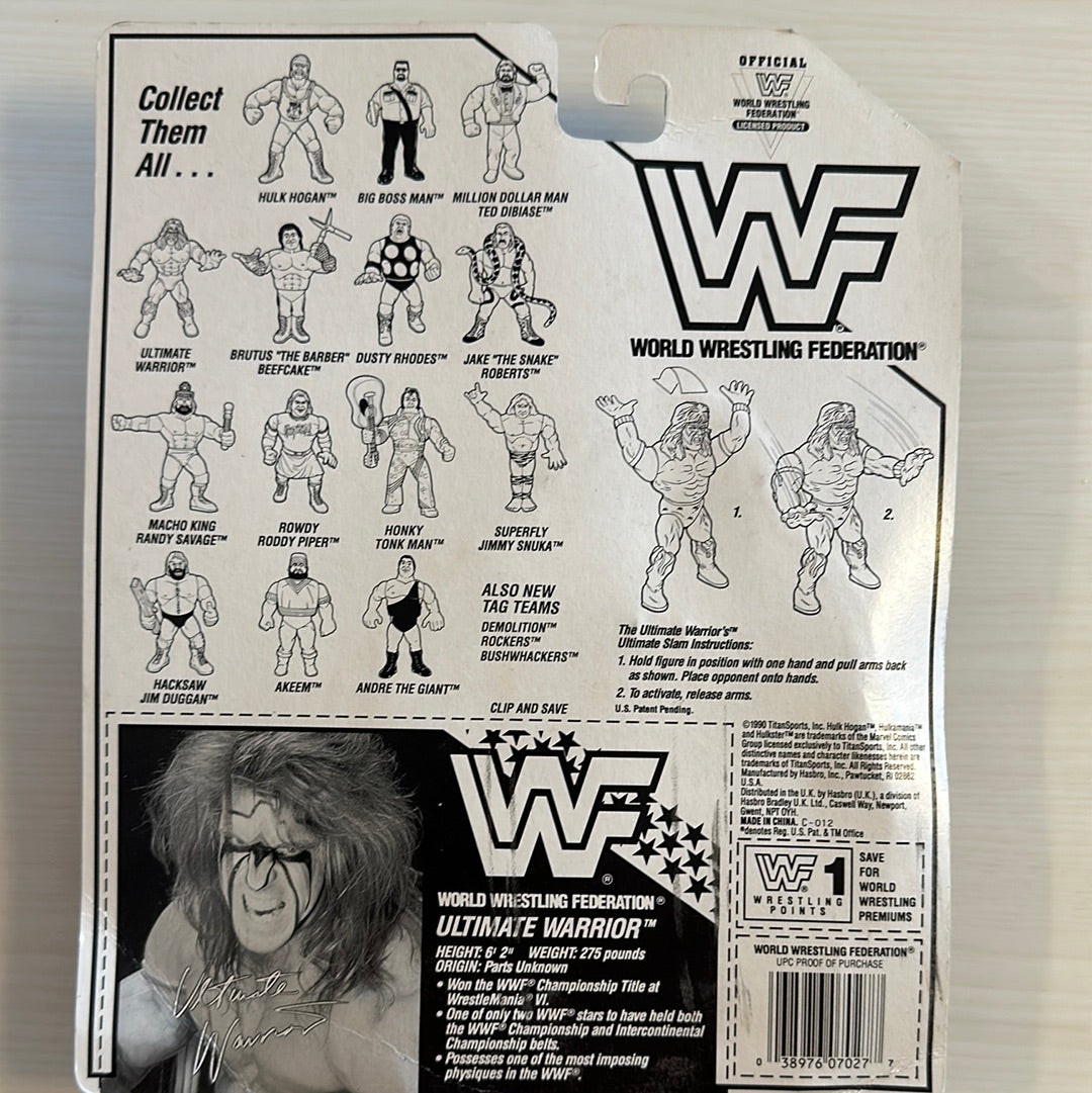 Ultimate Warrior Series 2 WWF Hasbro