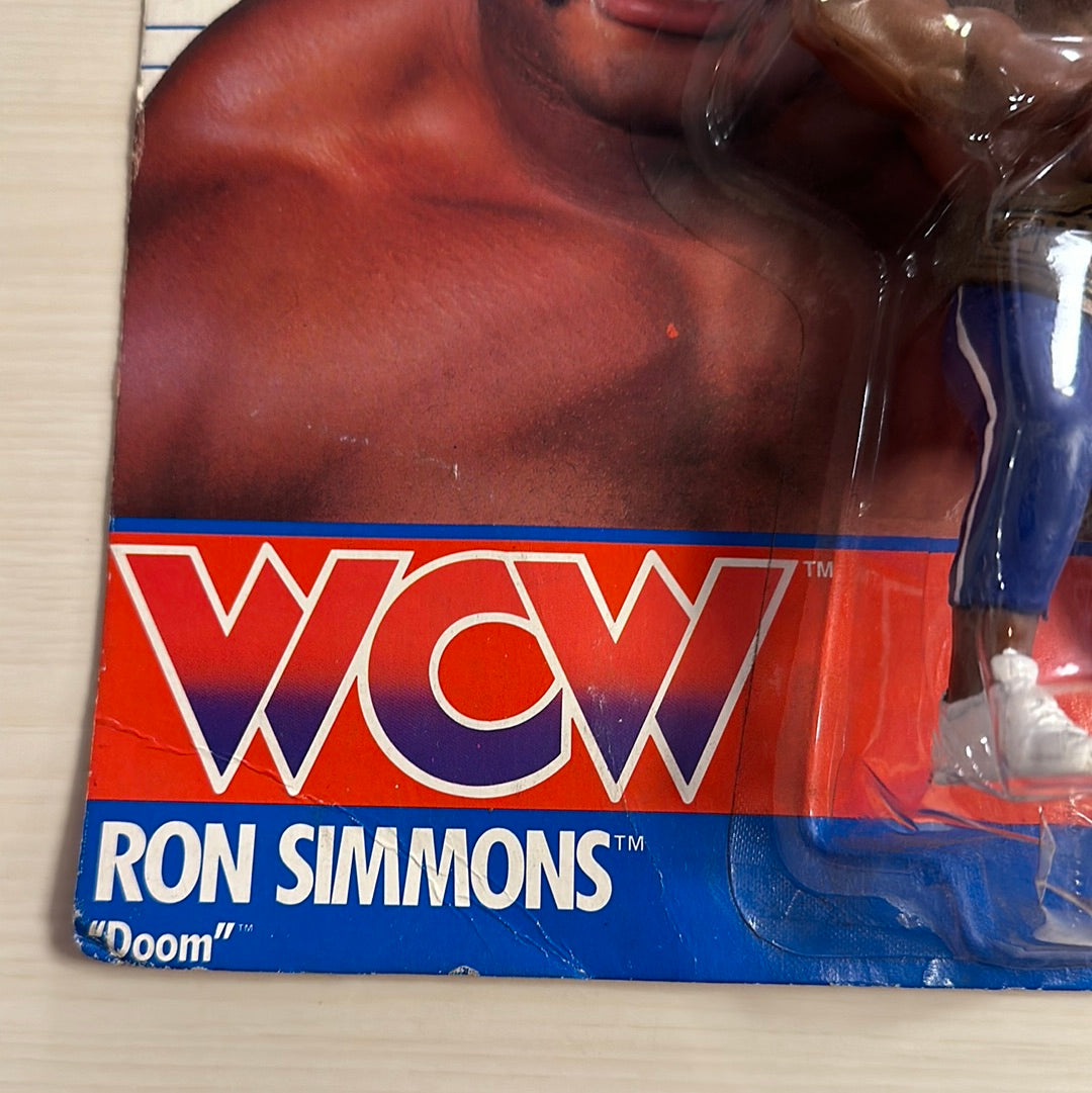 Ron Simmons WCW Galoob UK Exclusive White Stripe