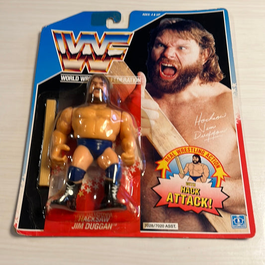 Hacksaw Jim Duggan Series 2 WWF Hasbro