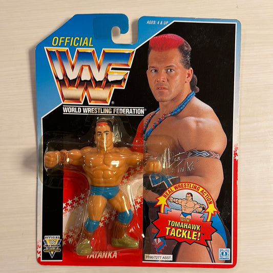 Tatanka Series 6 WWF Hasbro