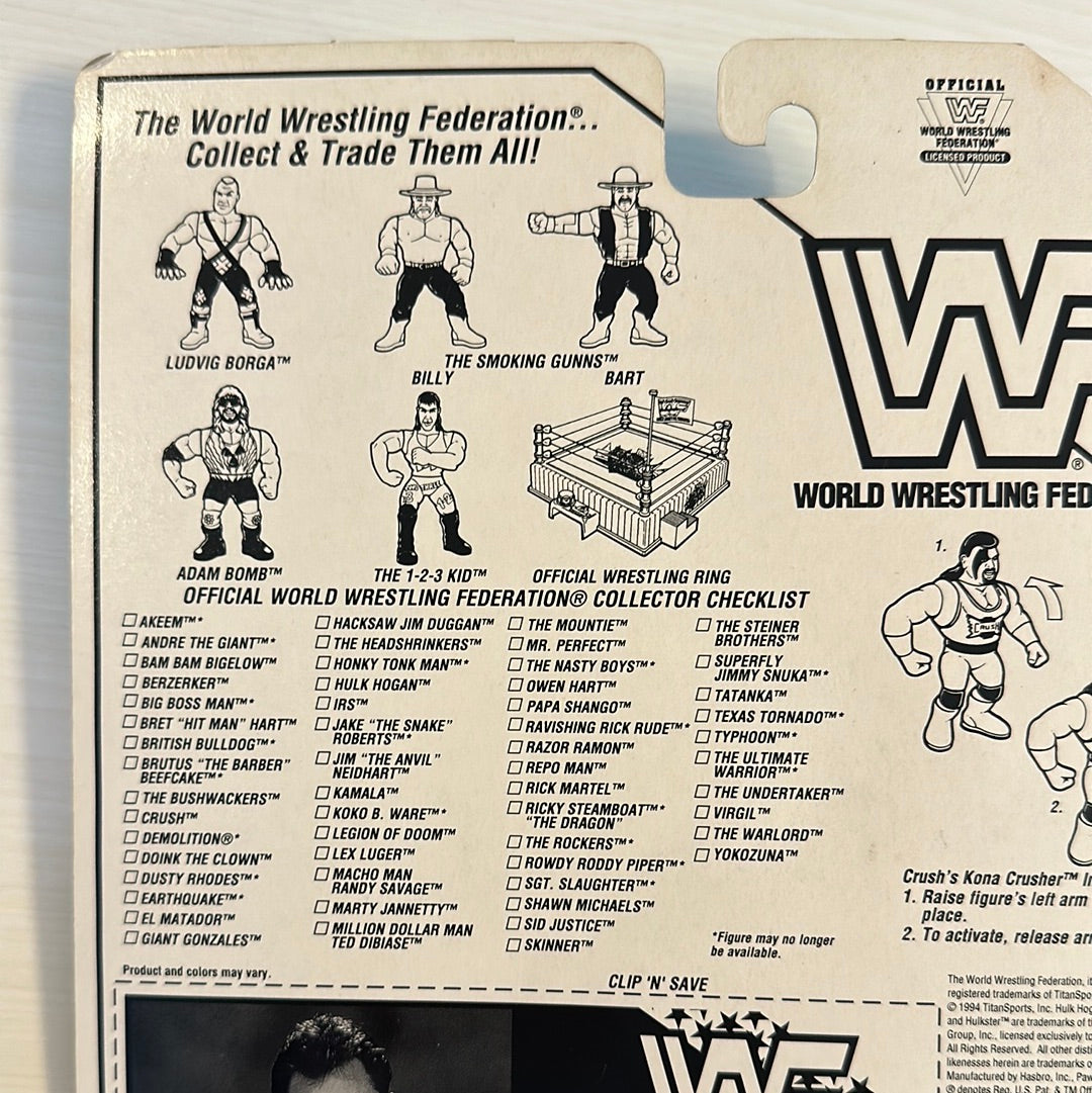 Crush Series 11 Green Card WWF Hasbro