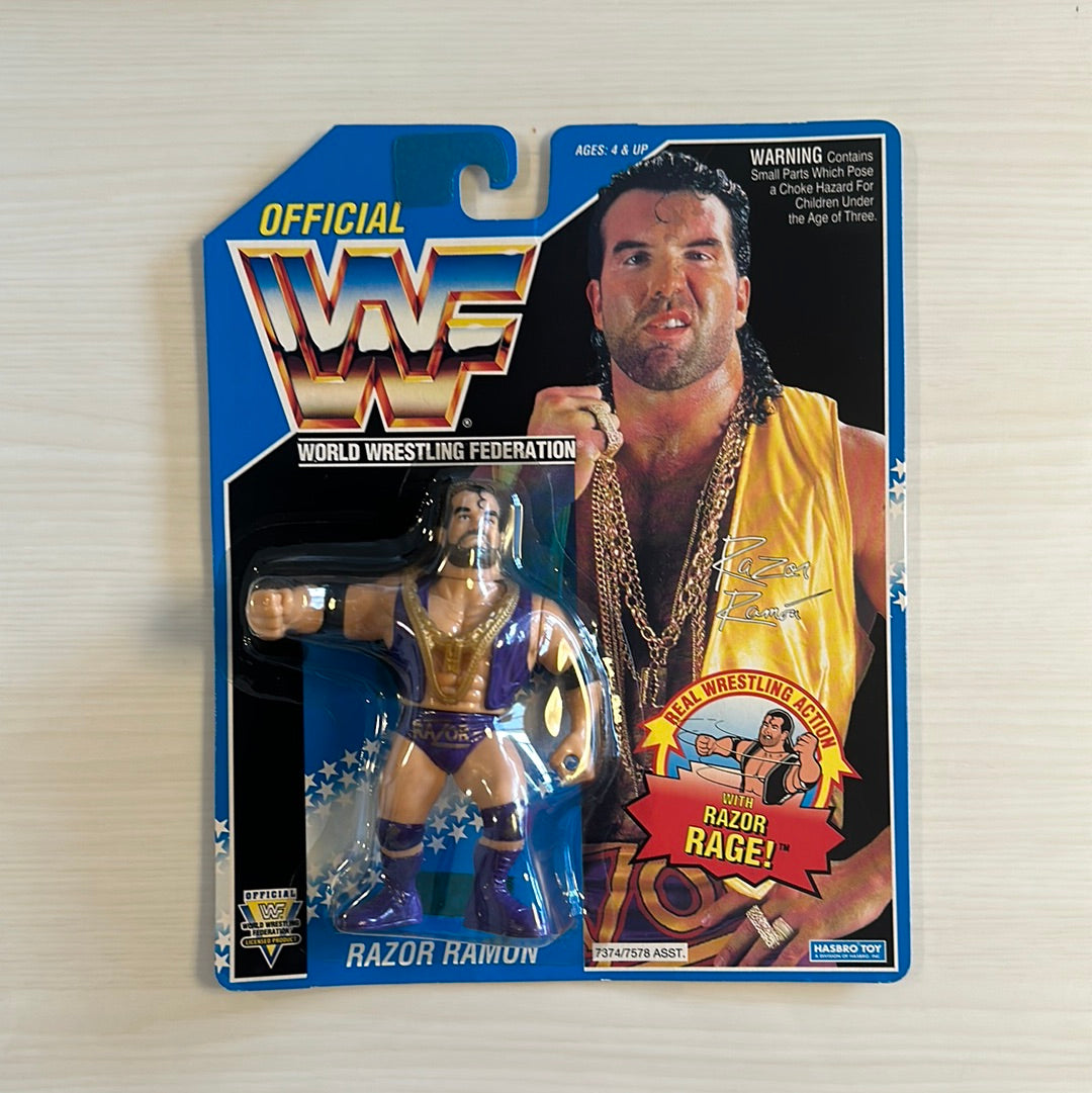 Razor Ramon Series 10 WWF Hasbro Purple