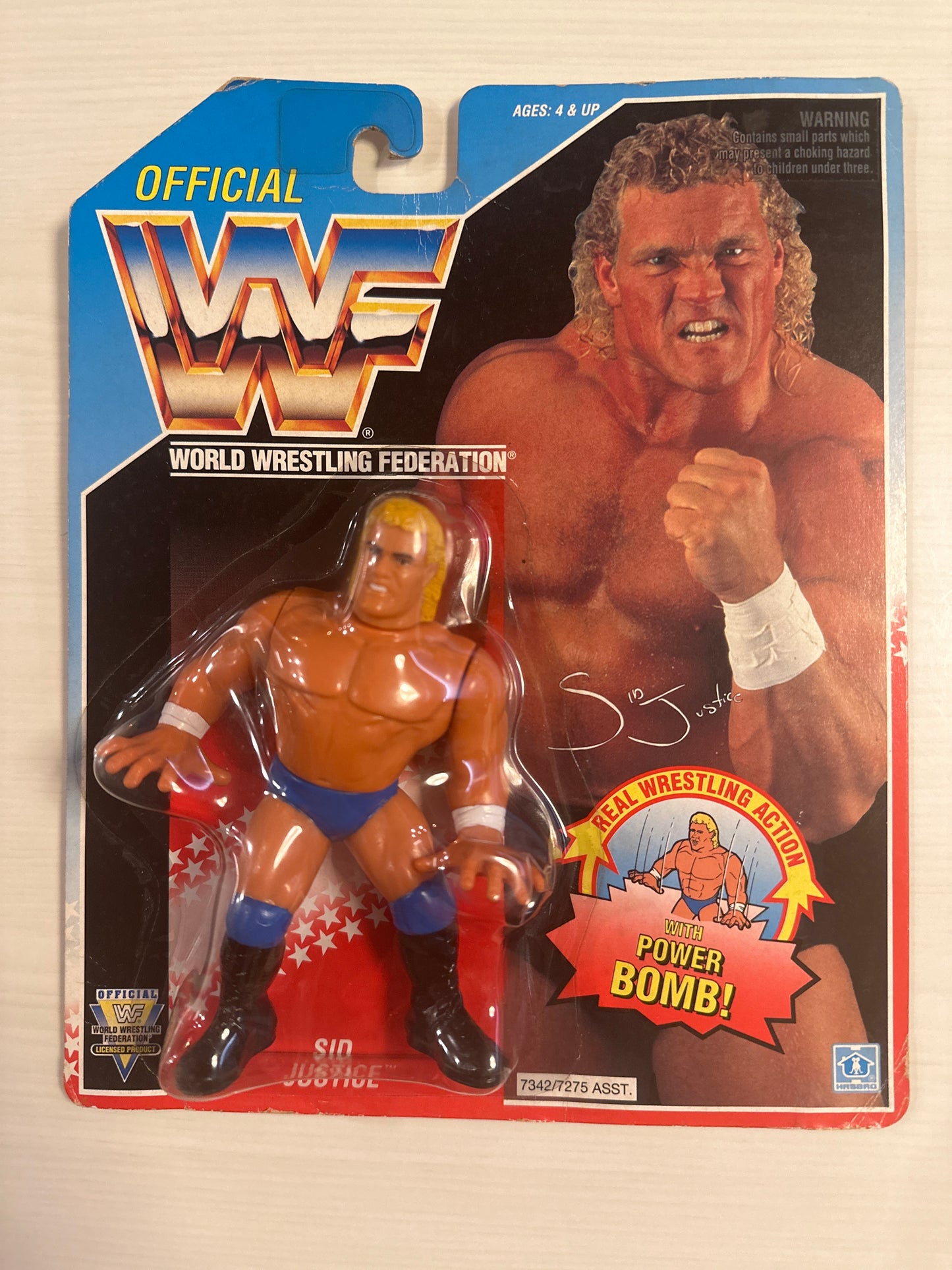 Sid Justice Series 6 WWF Hasbro