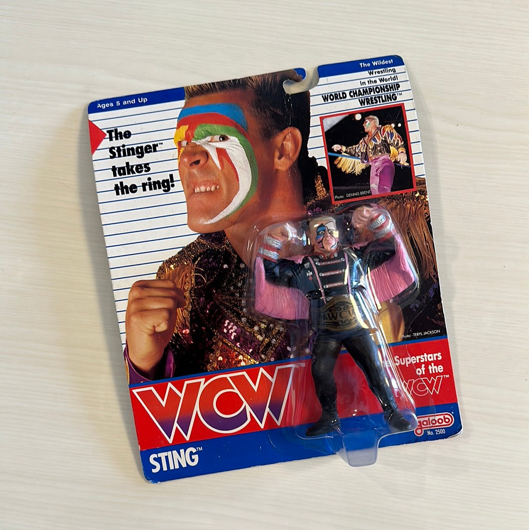 Sting WCW Galoob Pre-ring UK Exclusive