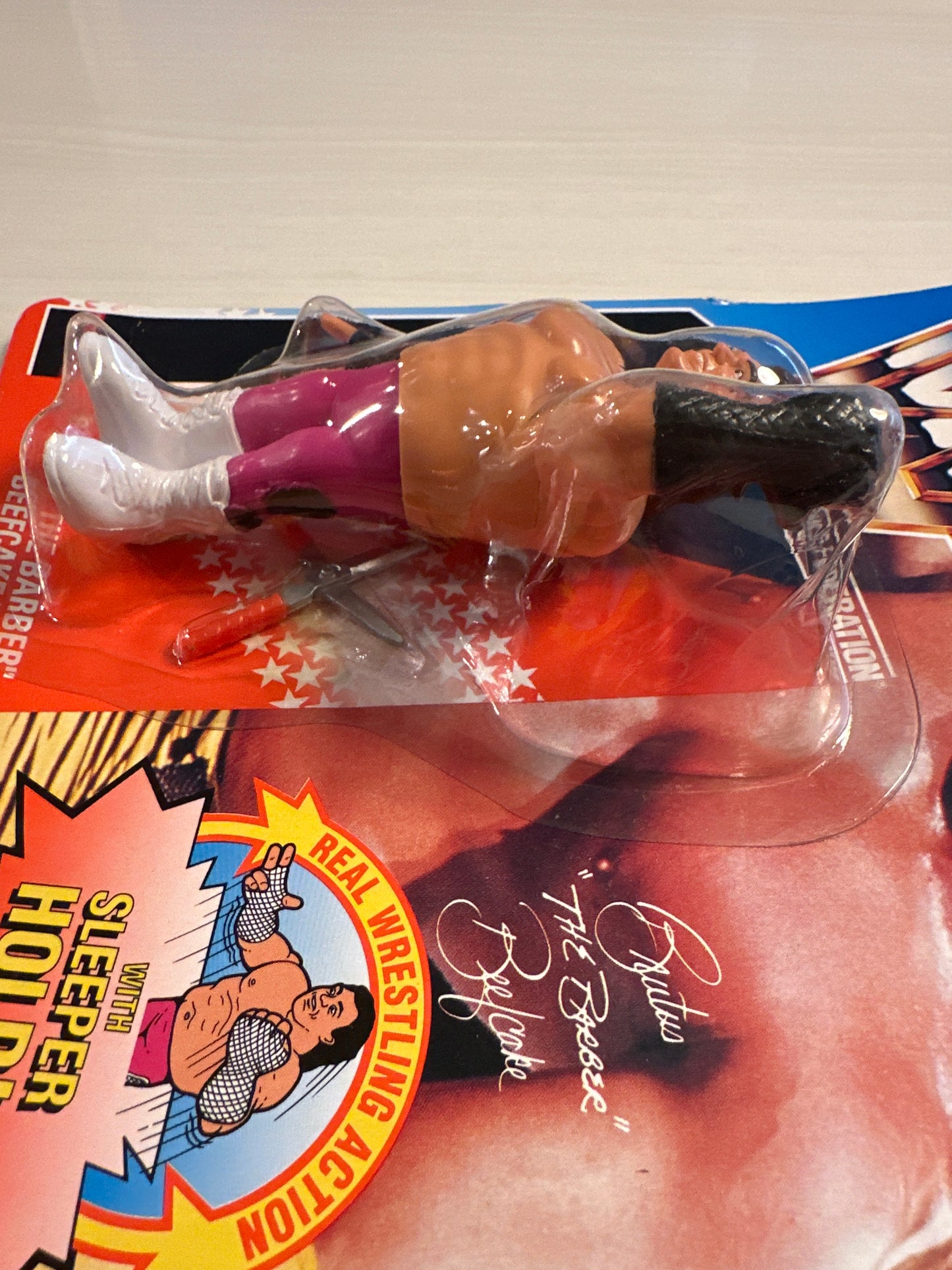 Brutus the Barber Beefcake Series 1 WWF Hasbro