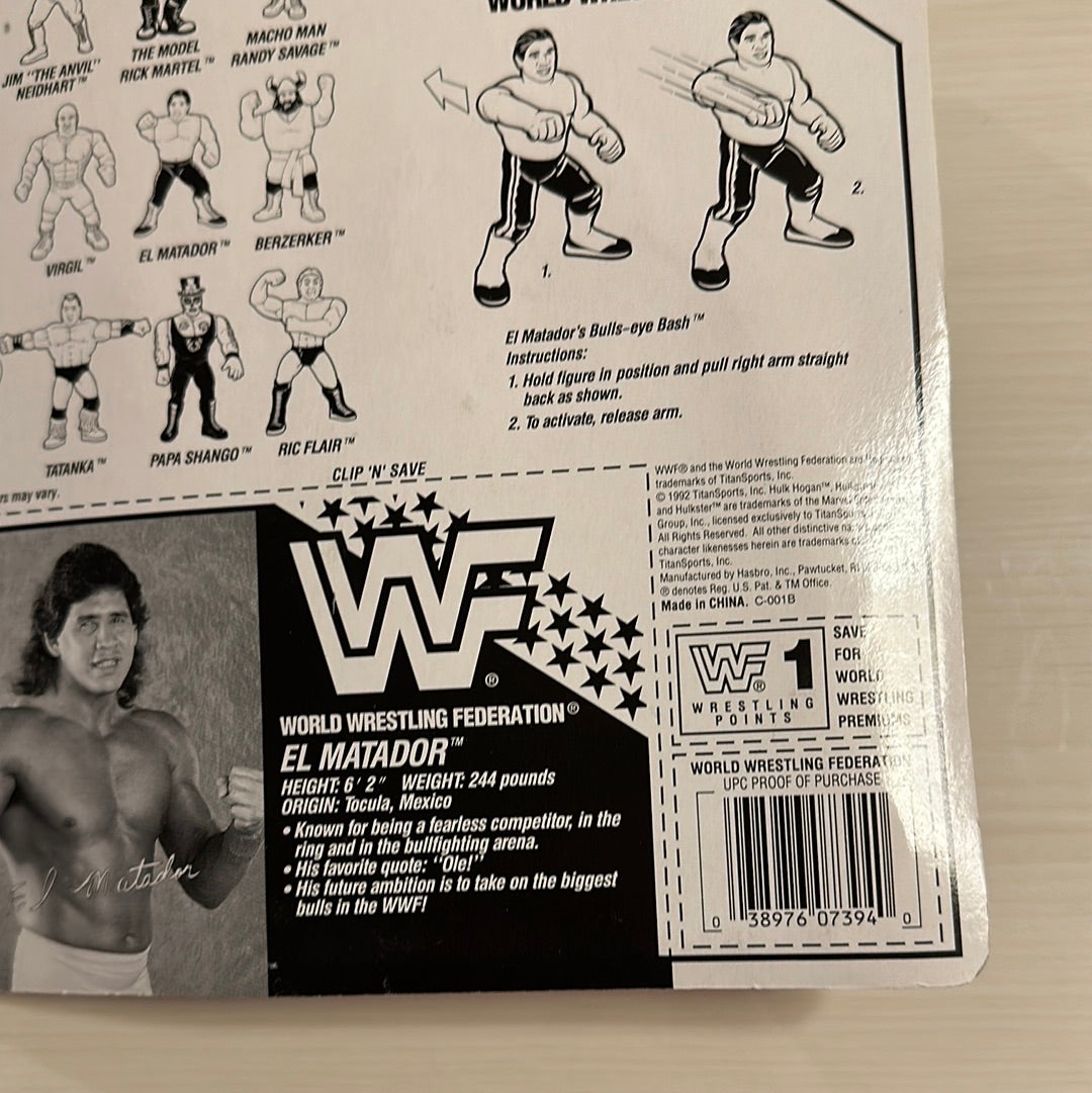 El Matador Series 6 WWF Hasbro