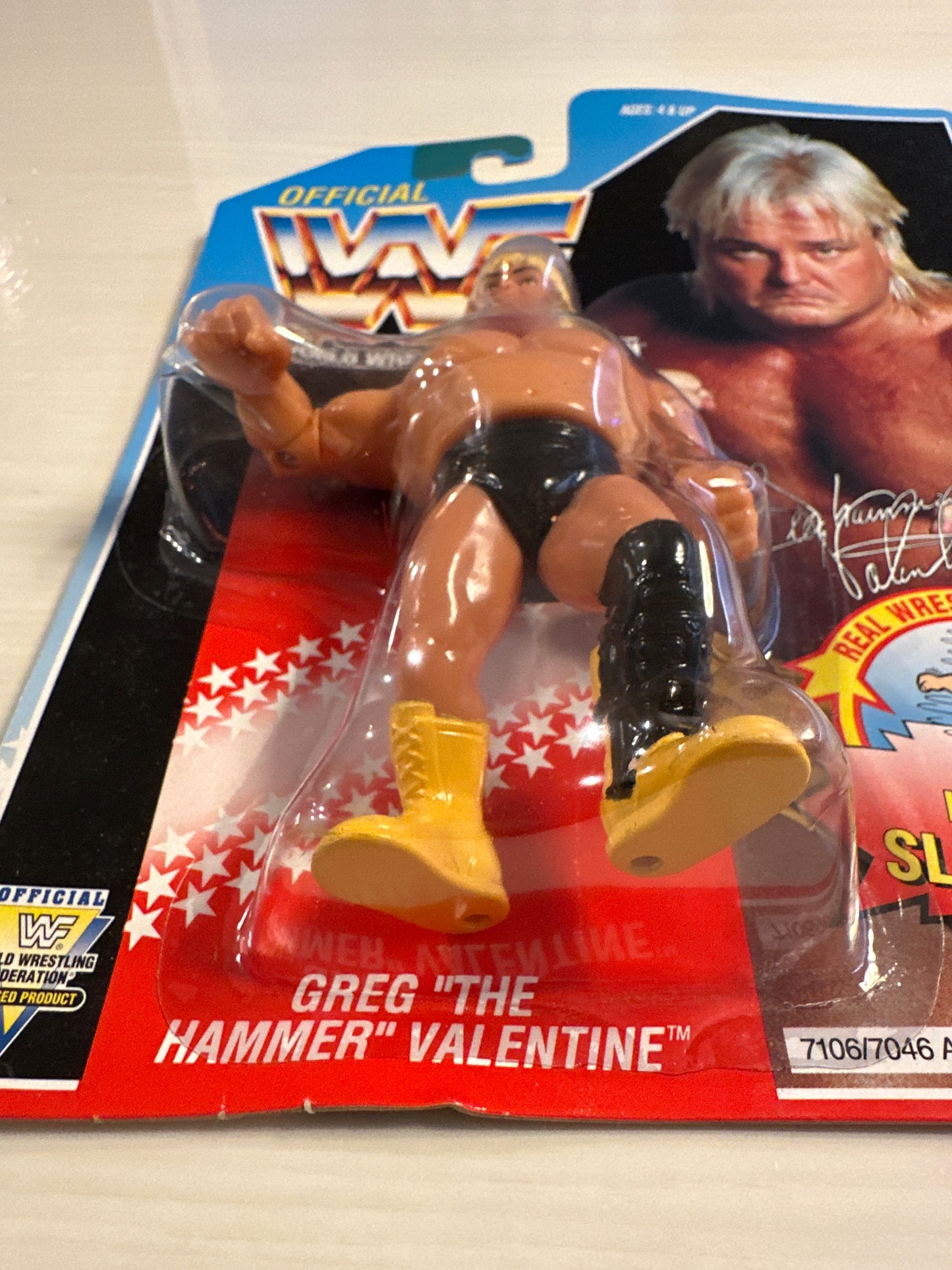 Greg the Hammer Valentine Series 3 WWF Hasbro