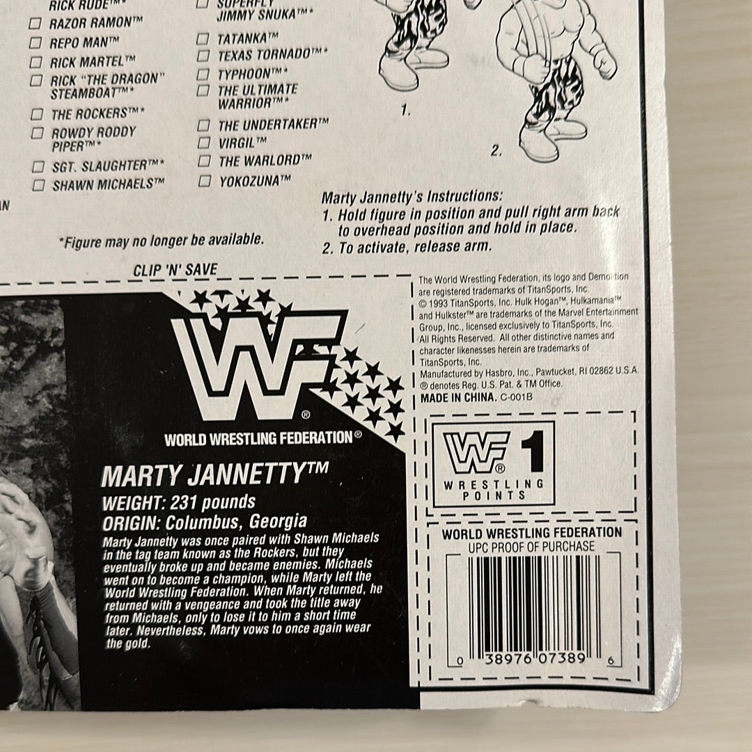 Marty Jannetty Series 10 WWF Hasbro