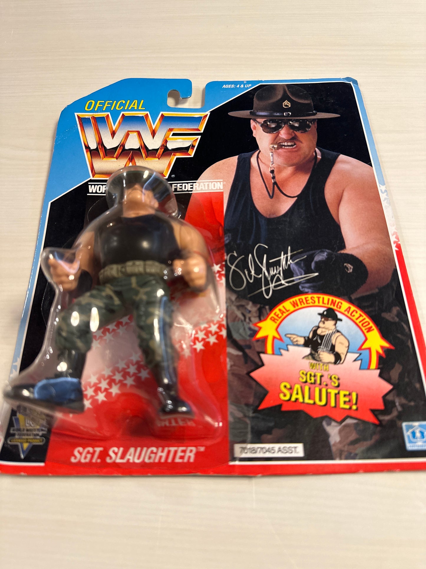 Sgt Slaughter Series 3 WWF Hasbro