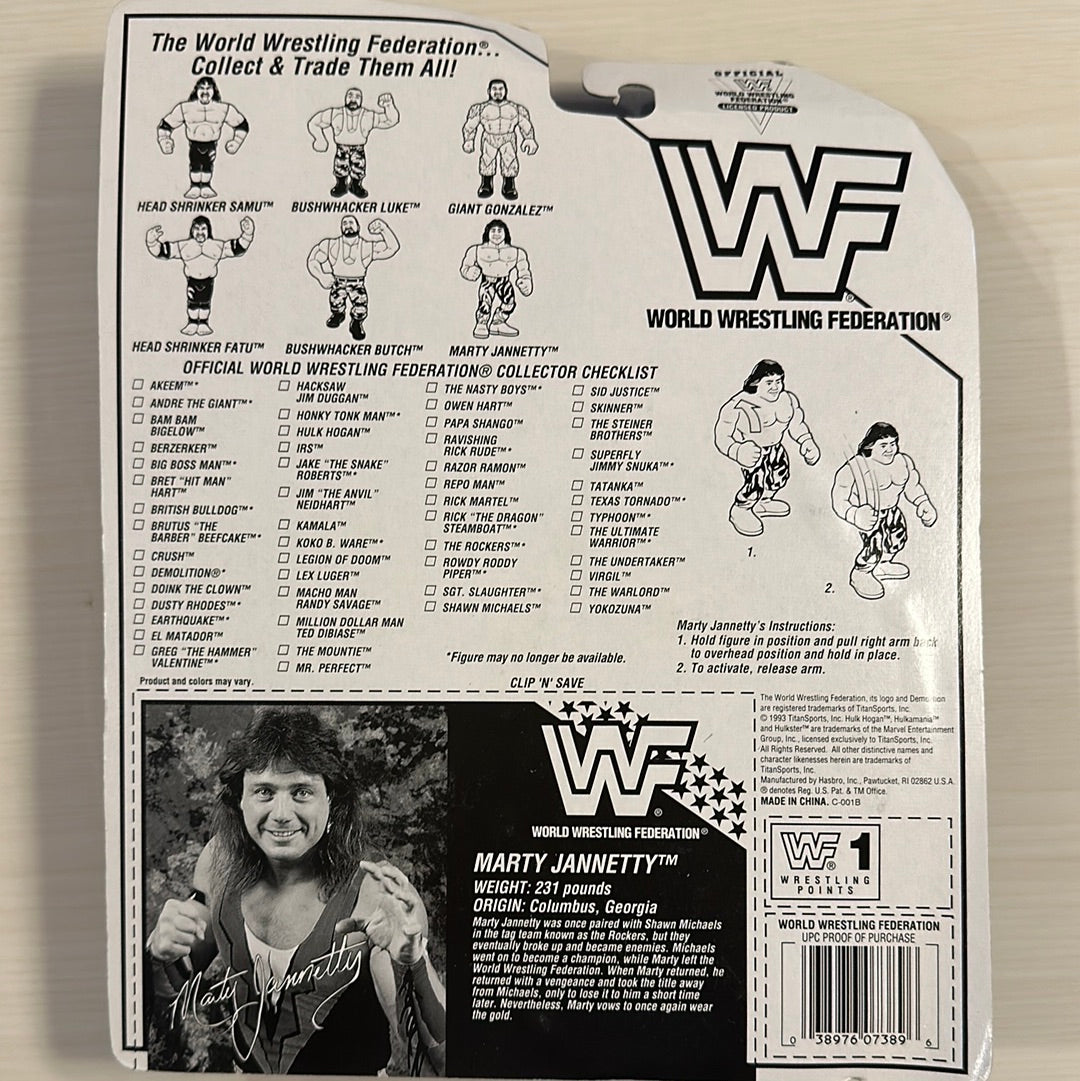 Marty Jannetty Series 10 WWF Hasbro