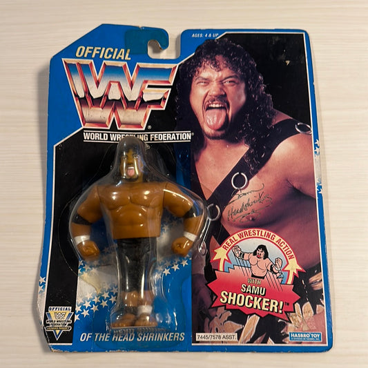 Samu the Headshrinker Series 10 WWF Hasbro