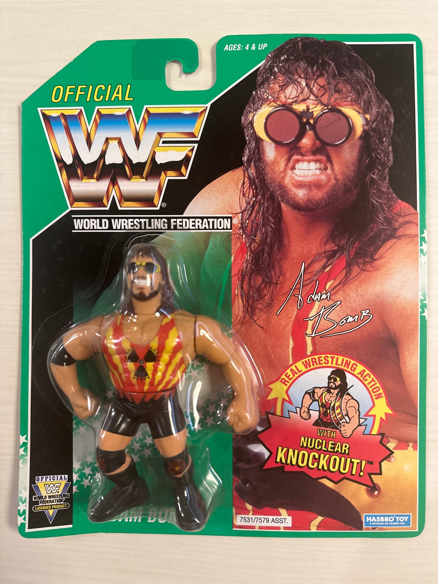 Adam Bomb Series 11 WWF Hasbro