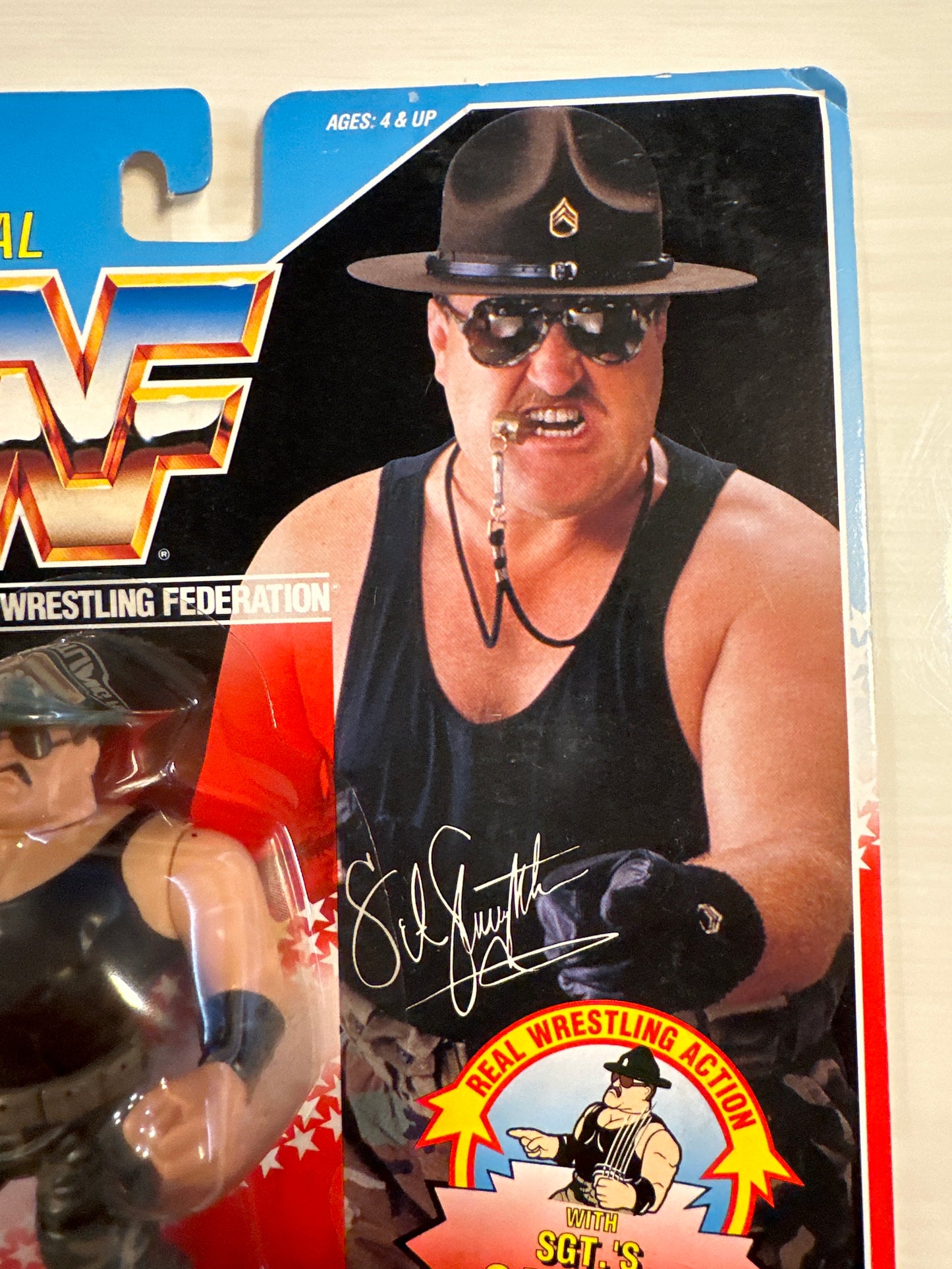 Sgt Slaughter Series 3 WWF Hasbro