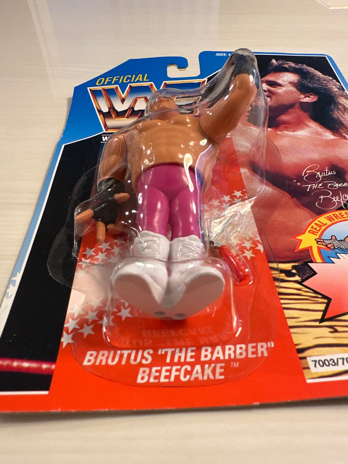 Brutus the Barber Beefcake Series 1 WWF Hasbro