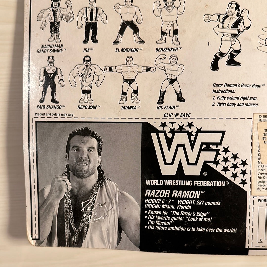 Wwf Stone Cold Vs Razor Ramon Razor Ramon Series 7 WWF Hasbro – retrofigure