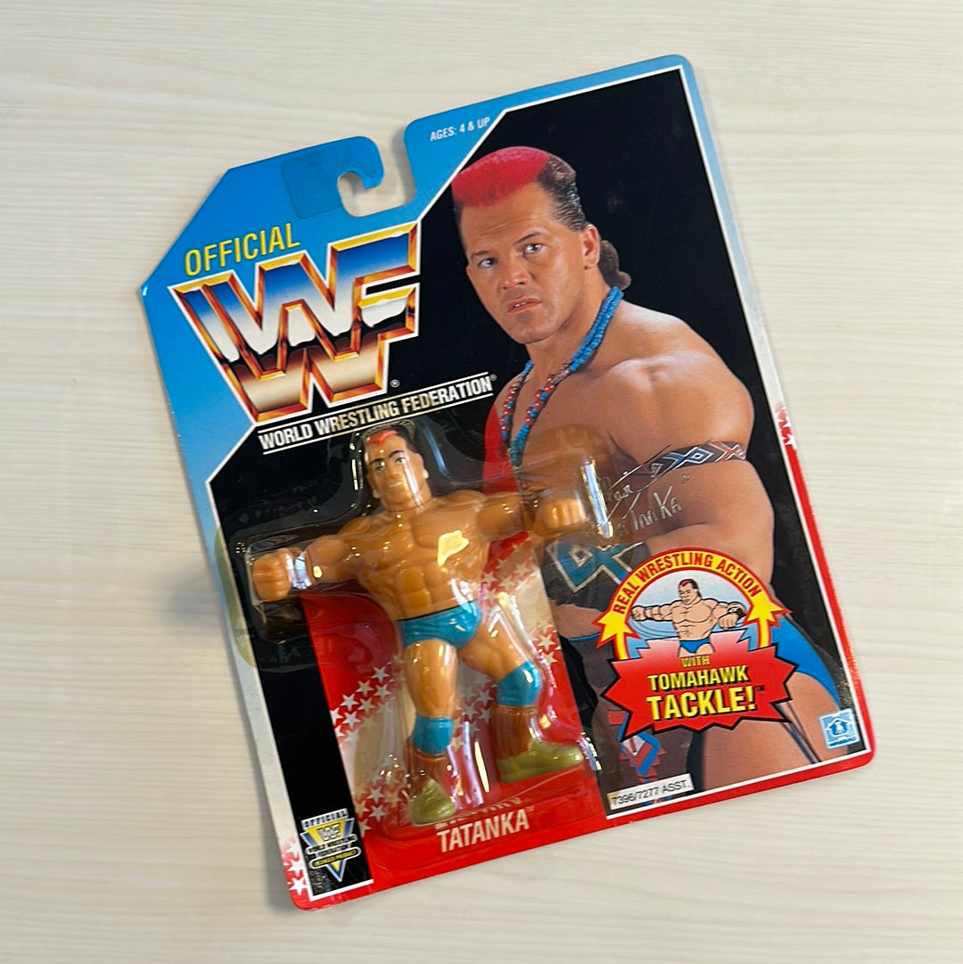 Tatanka Series 6 WWF Hasbro