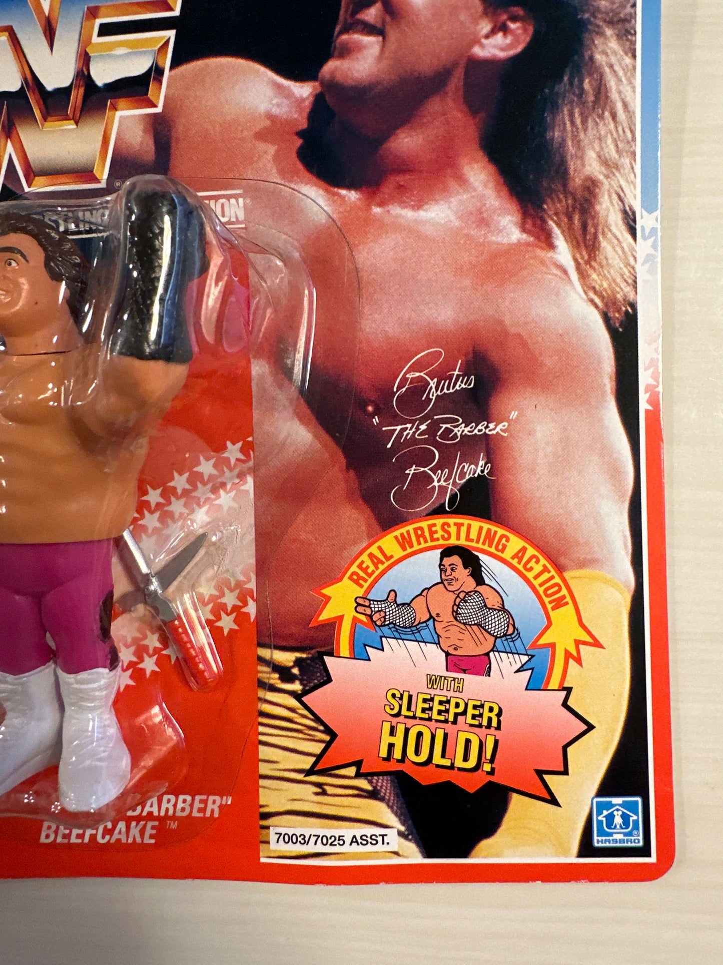 Brutus the Barber Beefcake Series 1 WWF Hasbro