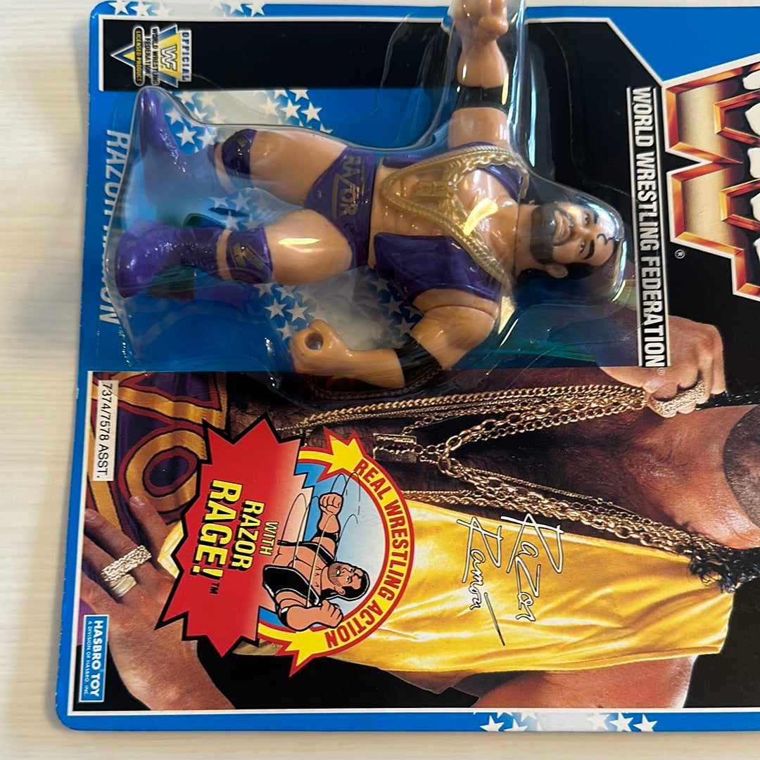 Razor Ramon Series 10 WWF Hasbro Purple