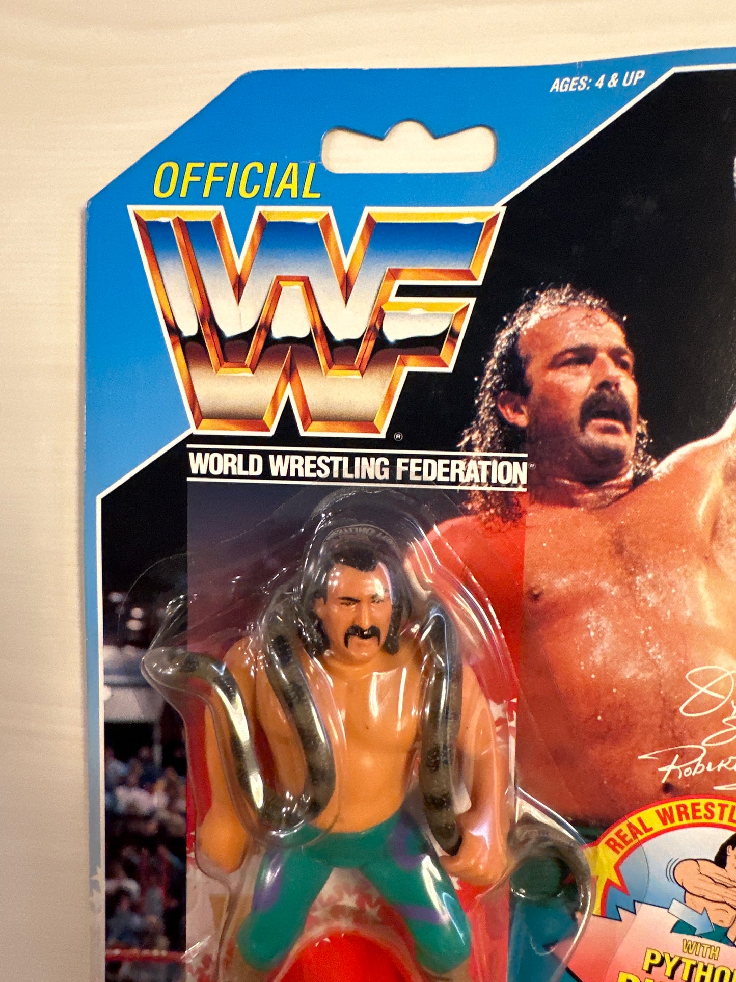 Jake the Snake Roberts Series 1 WWF Hasbro