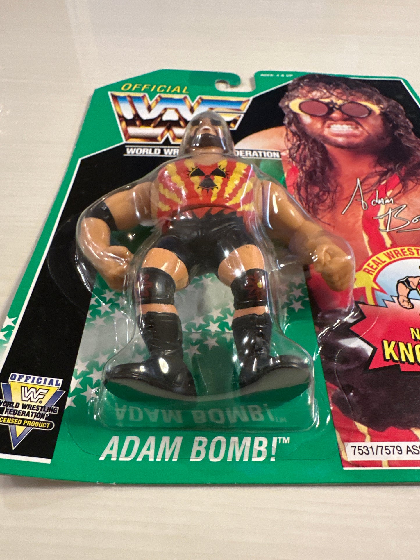 Adam Bomb Series 11 WWF Hasbro